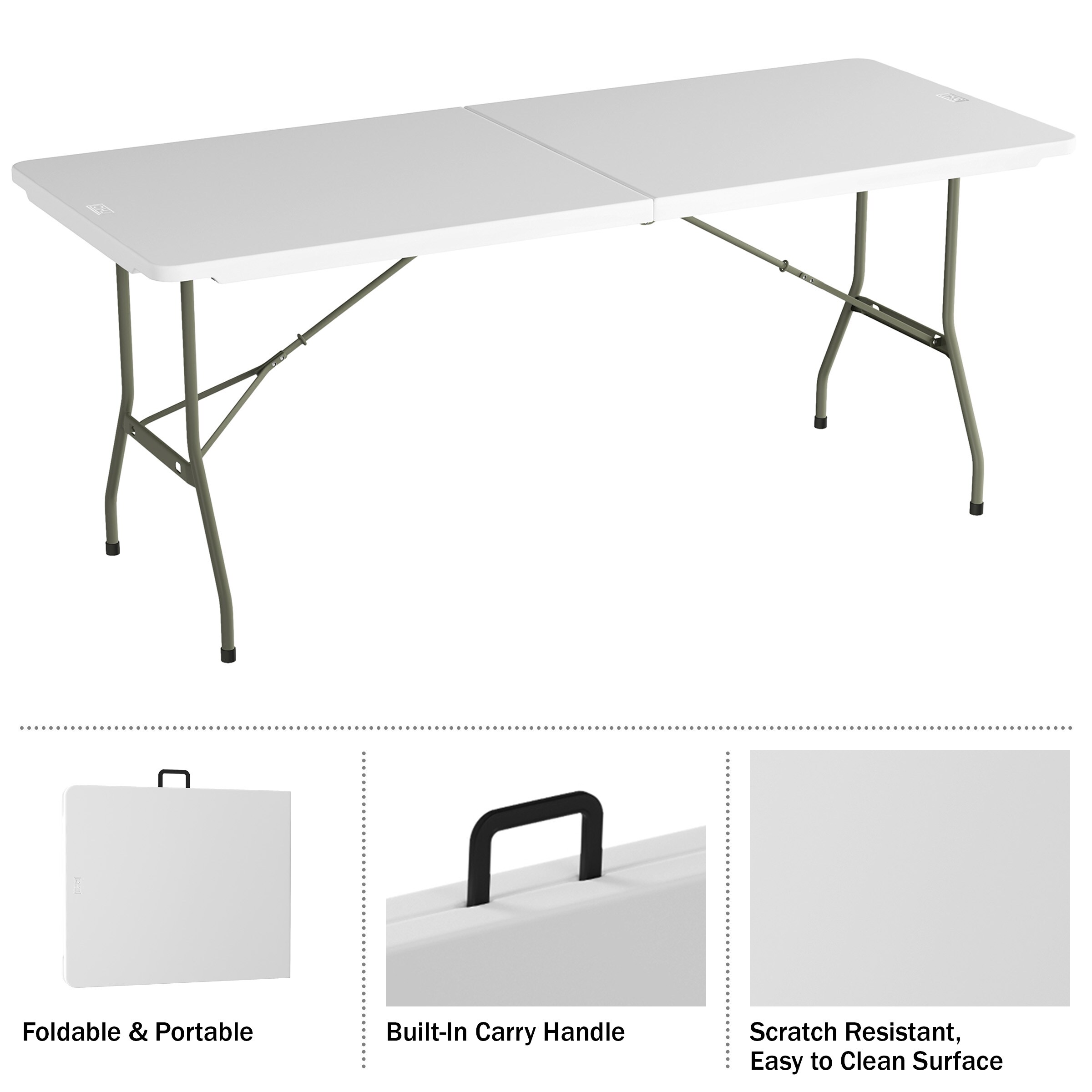 Hastings Home 395145GFL Folding-Tables - View #4