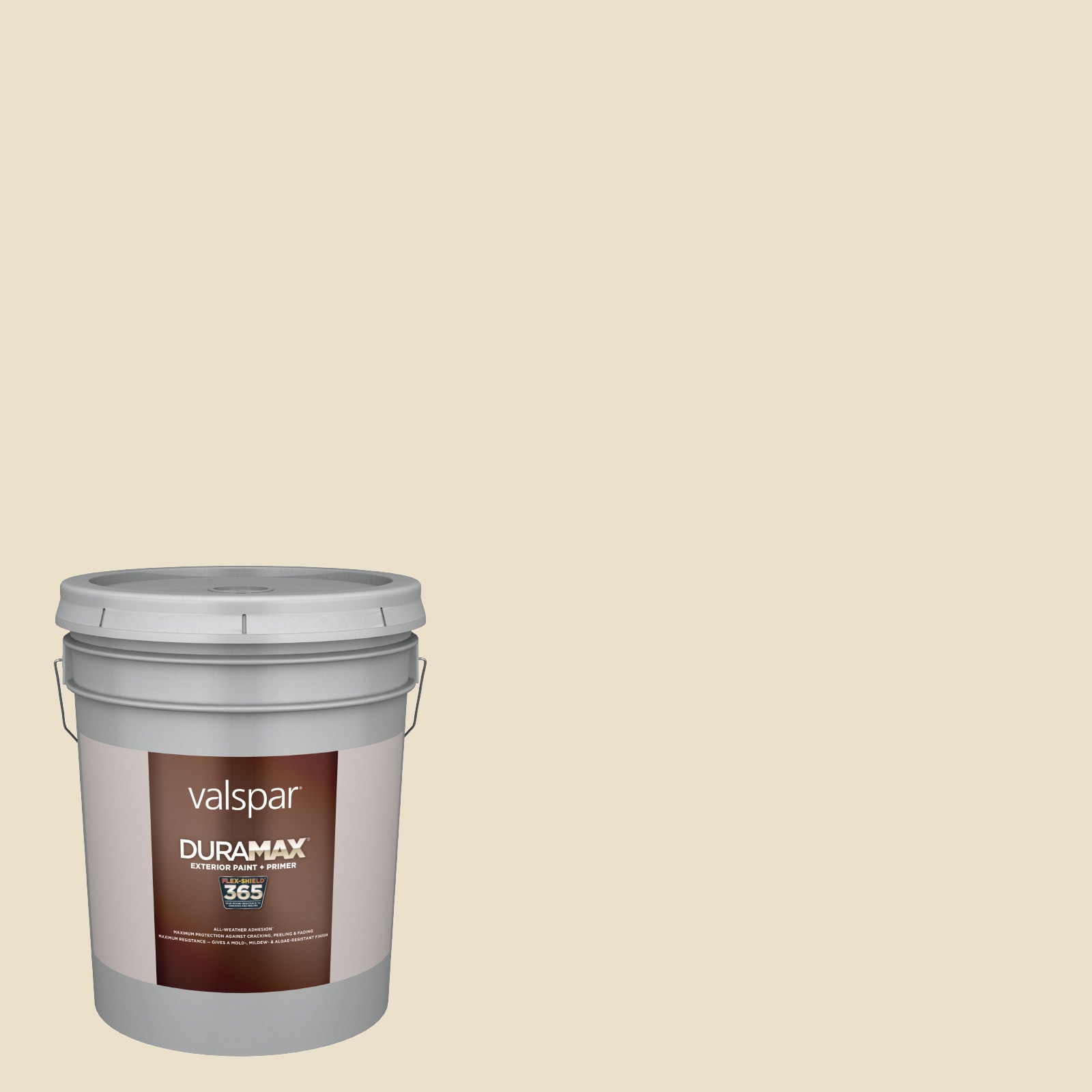 Valspar 7003-9-4832 Duramax Flat Malted Milk 7003-9 Latex Exterior Paint + Primer ( 5-gallon )