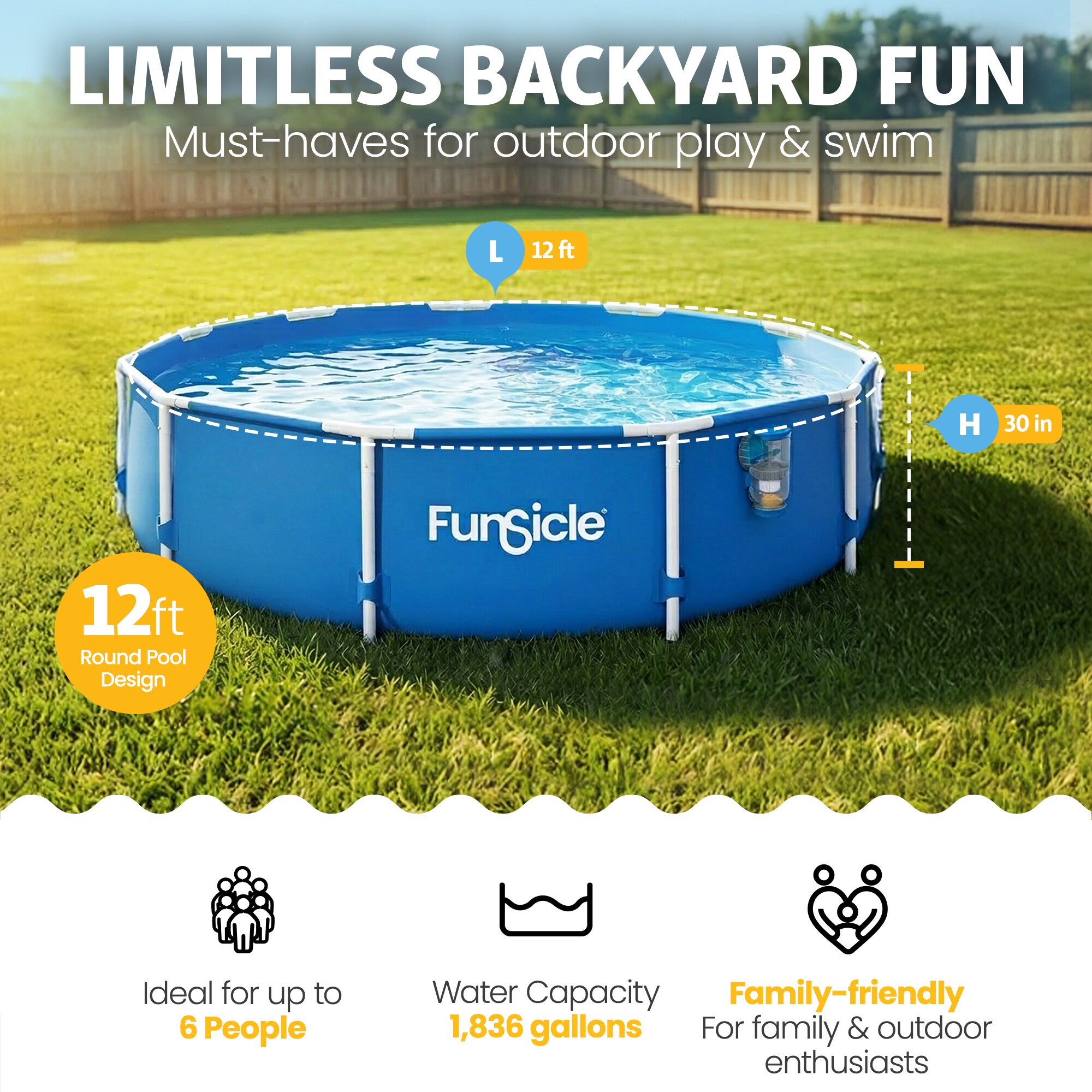 Funsicle F2001230A Above-Ground-Pools - View #2