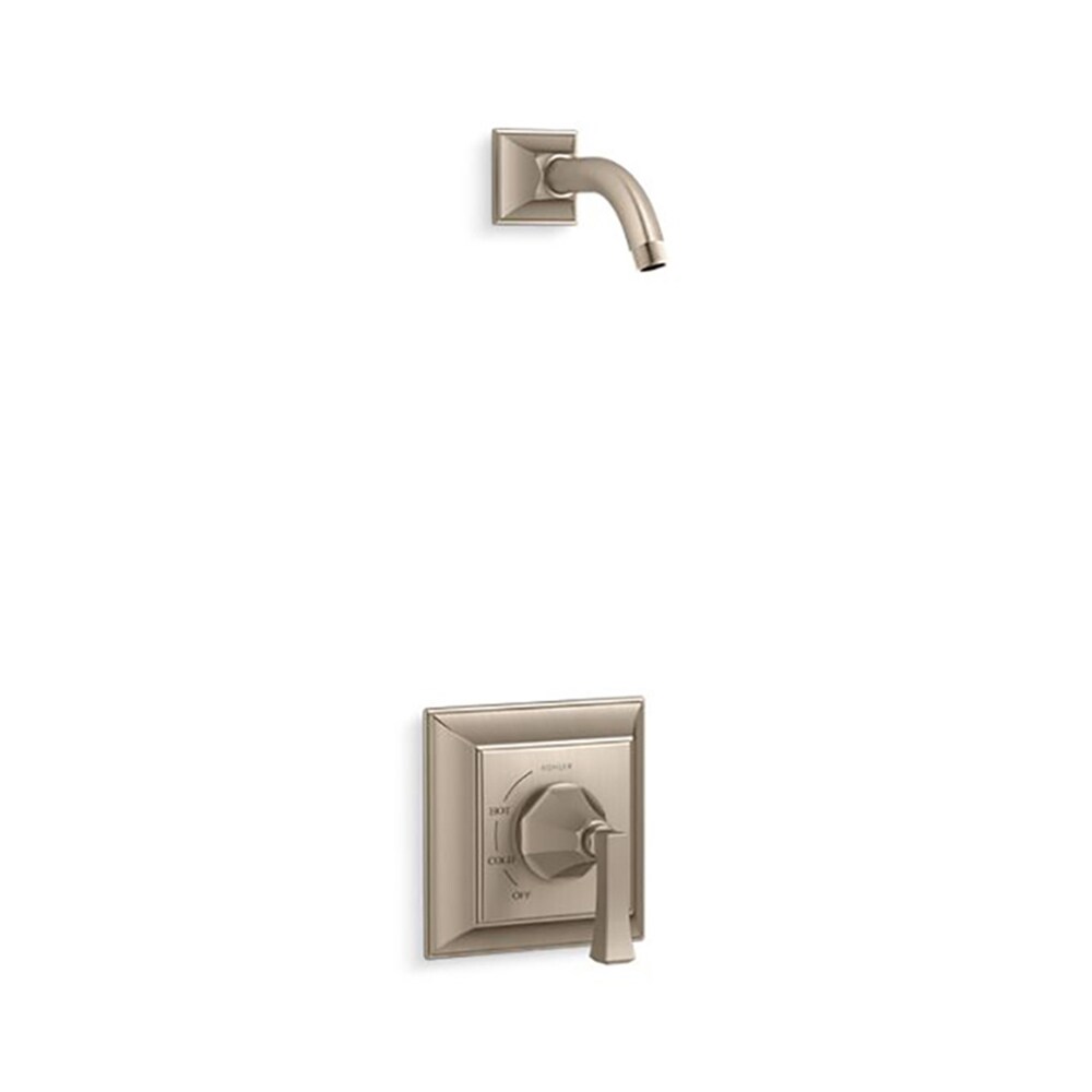 KOHLER Memoirs Vibrant Brushed Bronze 1-handle Shower Faucet