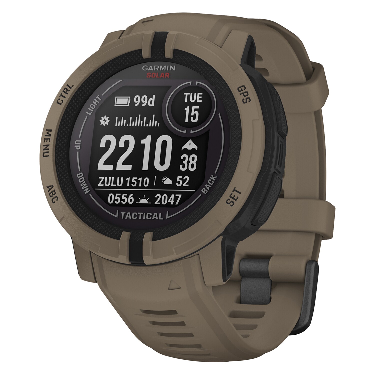 Garmin - Instinct2 Solar Tactical Edition - Multi-function watch - Black