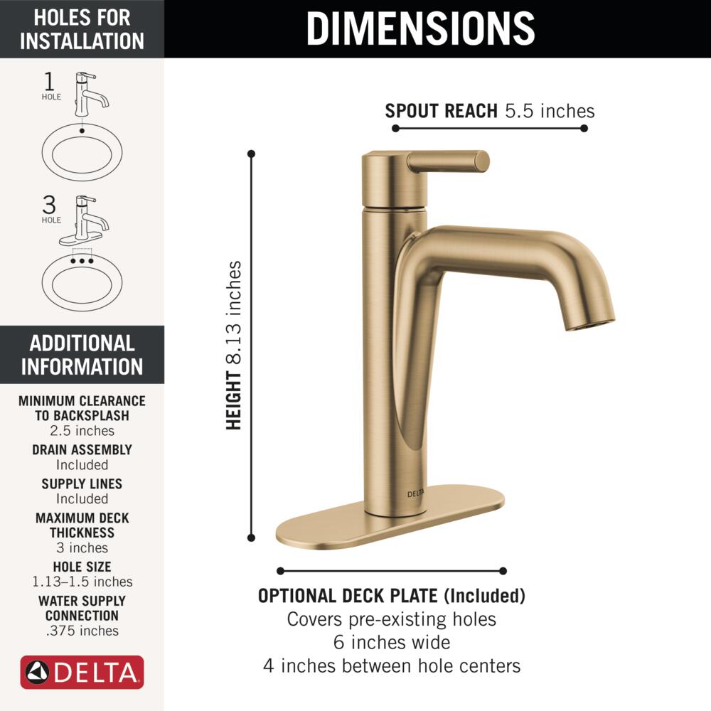 Delta 15849LF-CZ Lavatory-Faucets - View #5