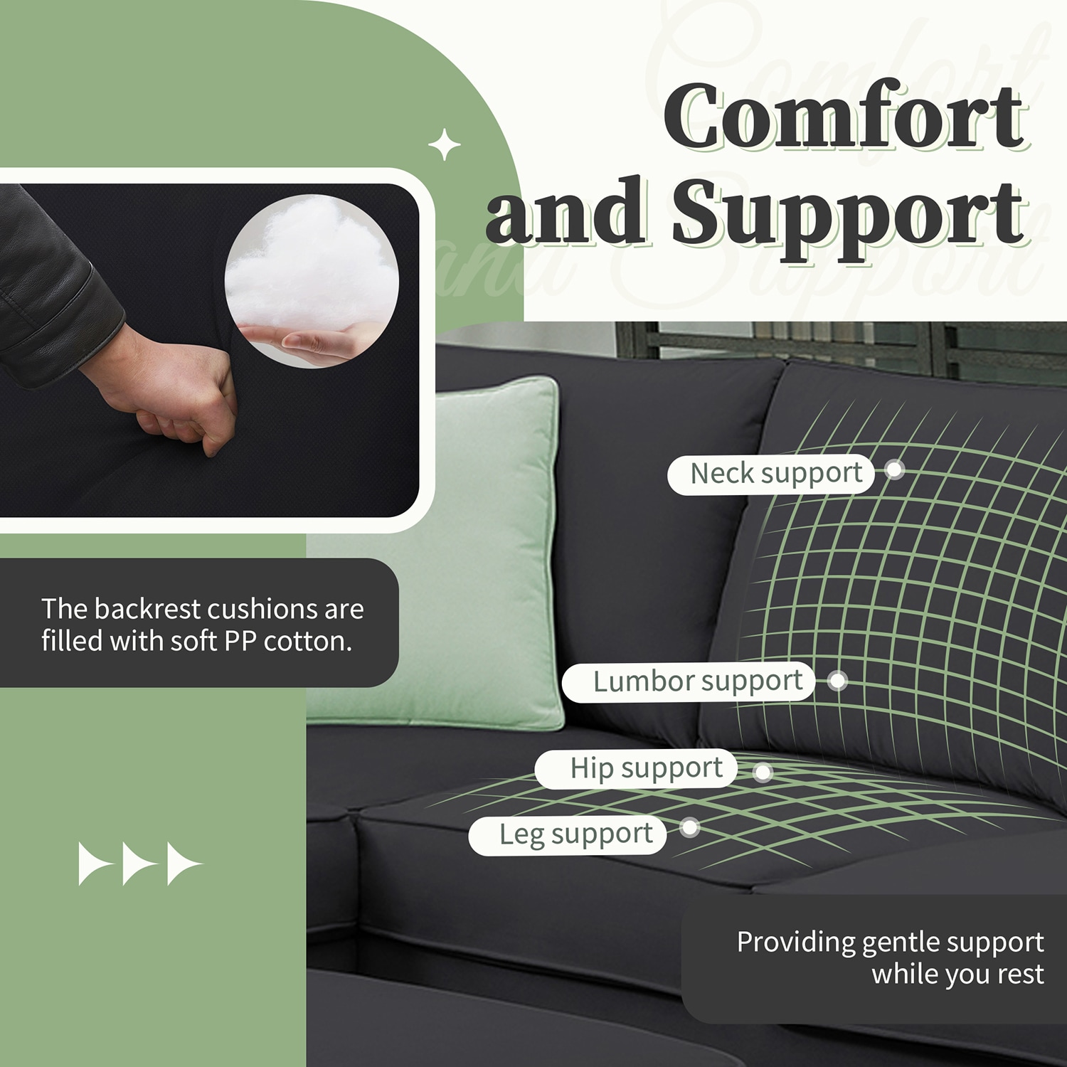 Sumyeg GS-GT000418AAE Sofas-Loveseats - View #8
