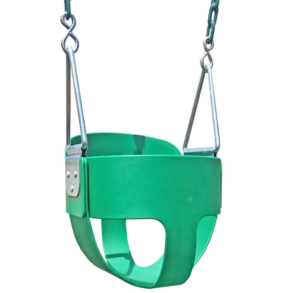 Creative Playthings AA929-262 Green Rubber Toddler Swing