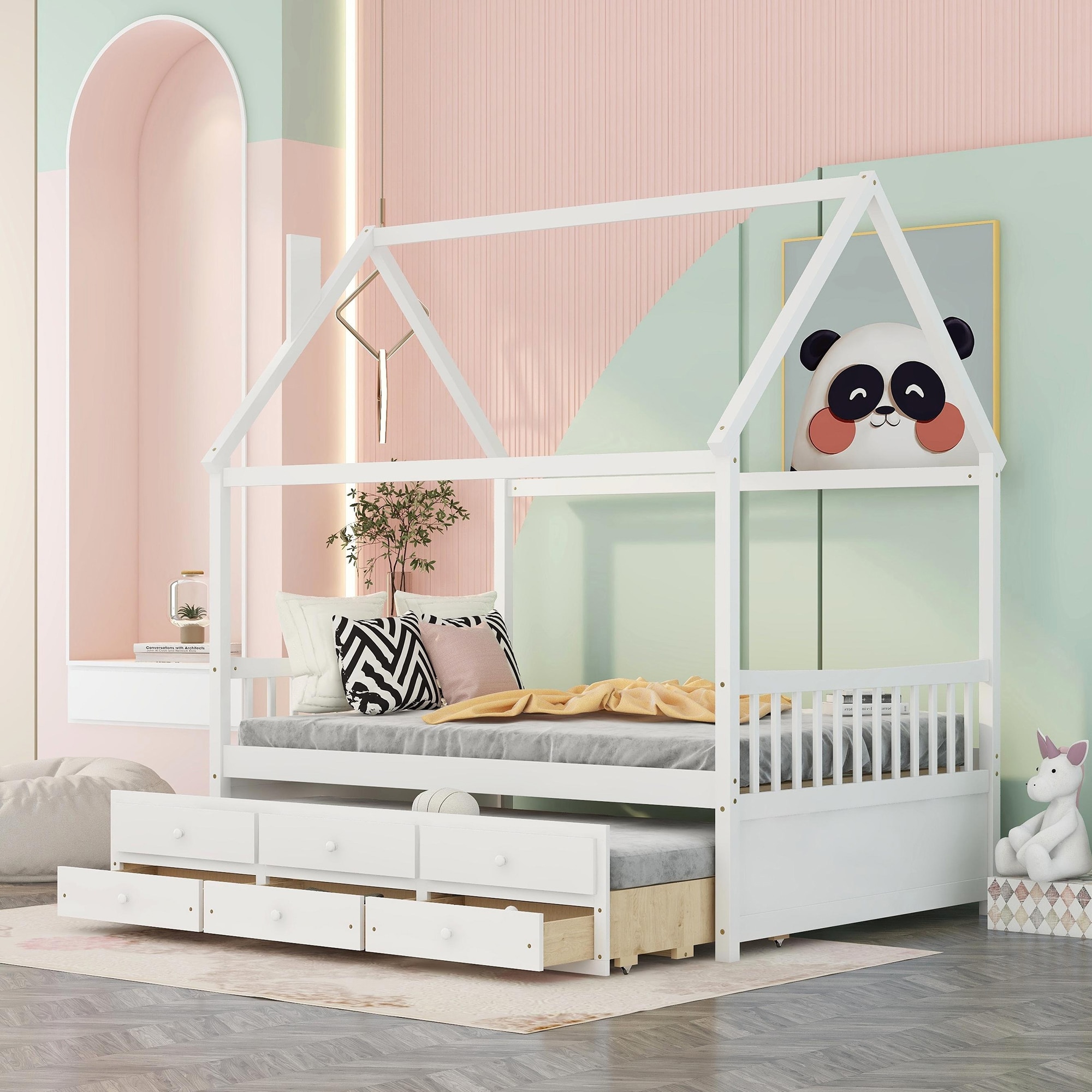 Cot size outlet trundle bed