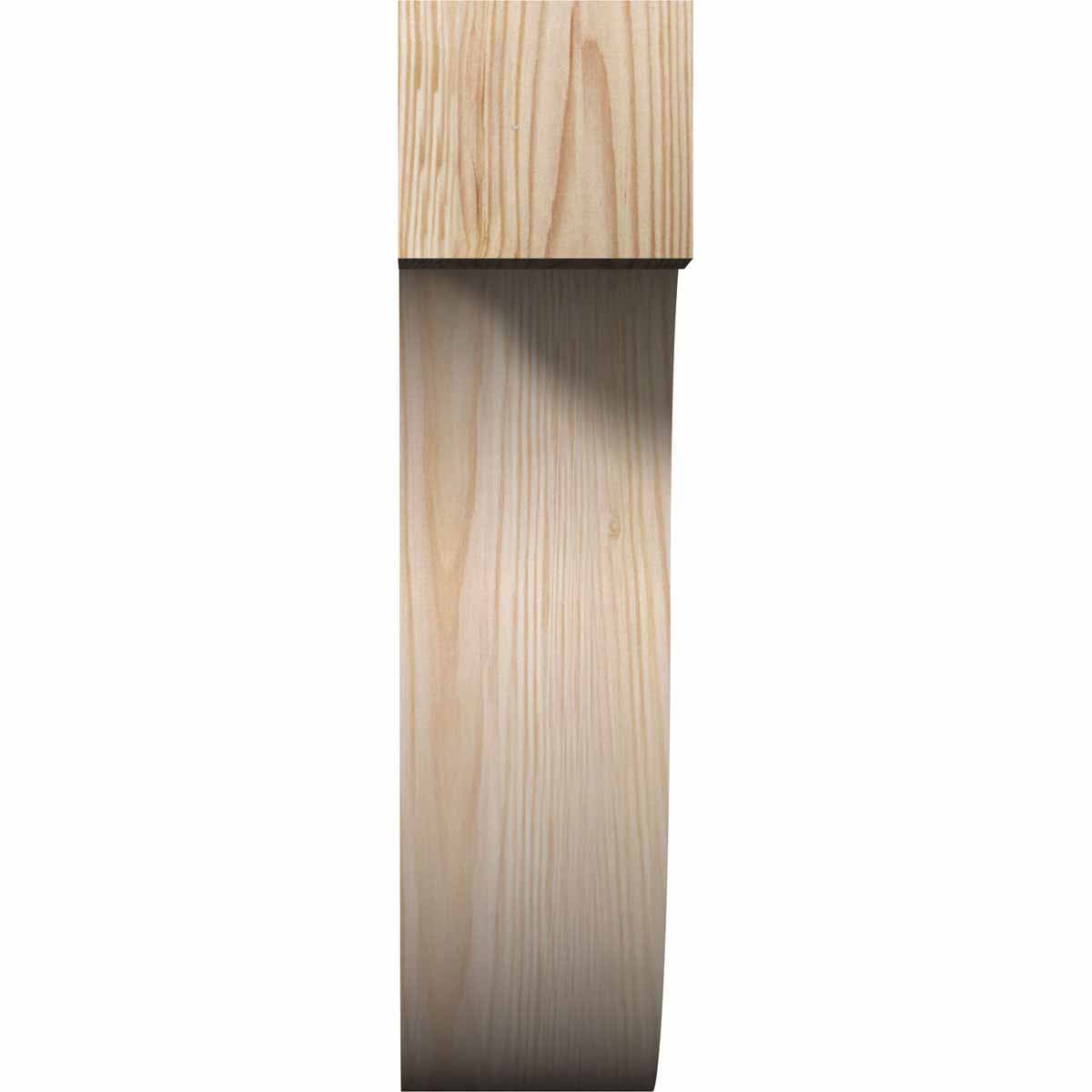 Ekena Millwork COR04X12X16DEL00RDF corbels - View #2