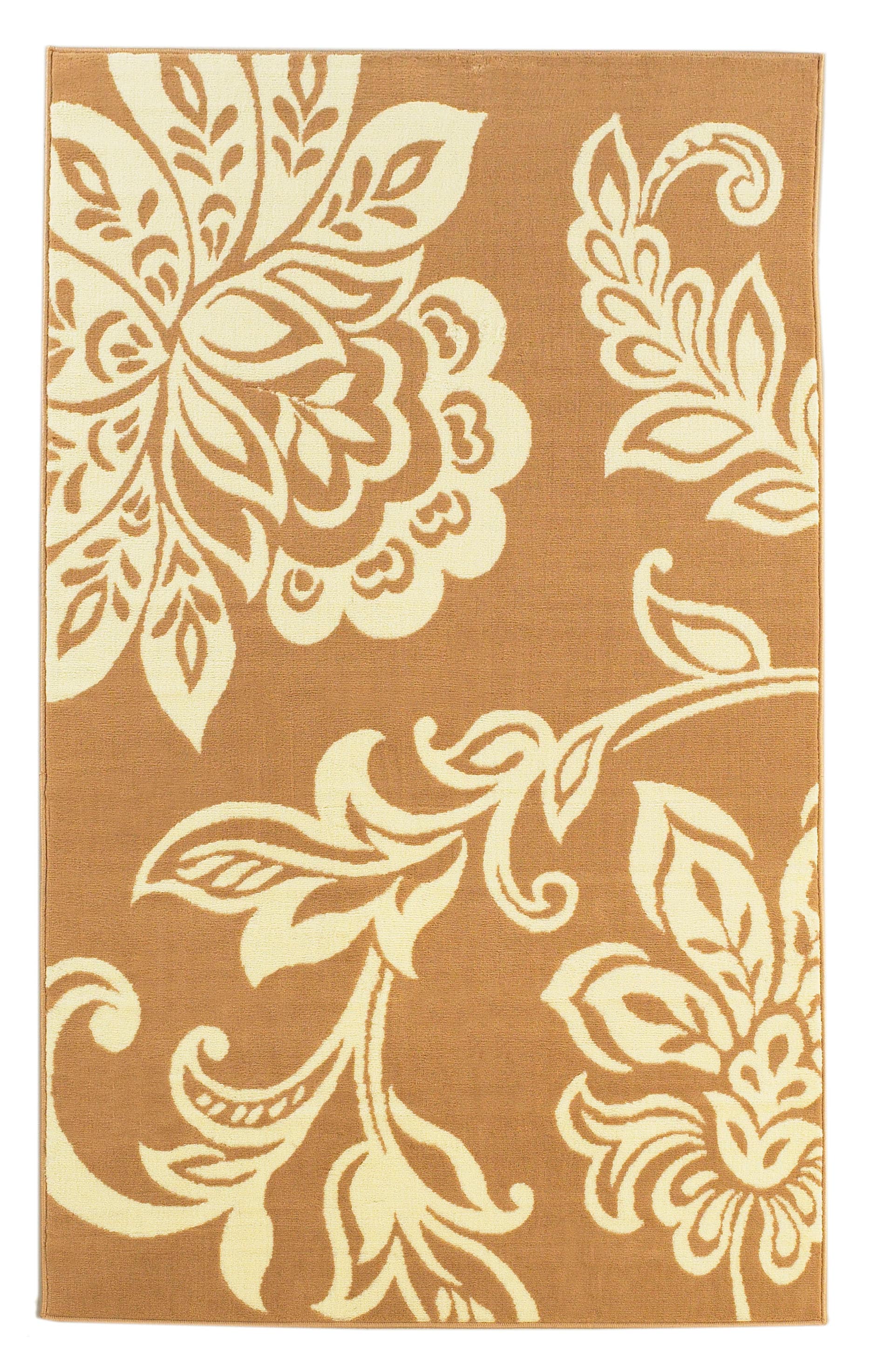 Linon RUG-BC9057 Capri 5 X 7 (ft) Multiple Colors Indoor Floral/Botanical Area Rug