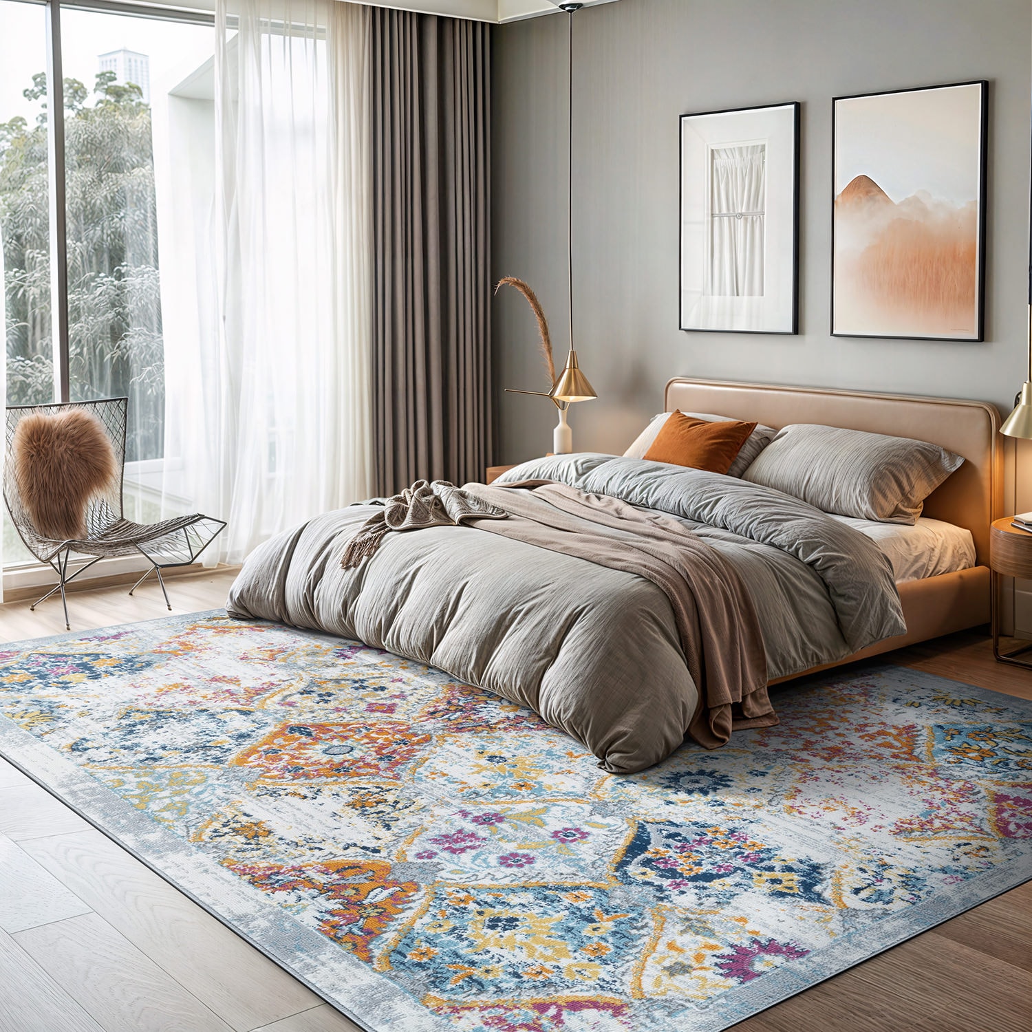 World Rug Gallery WR42MULTI5X7 rugs - View #6