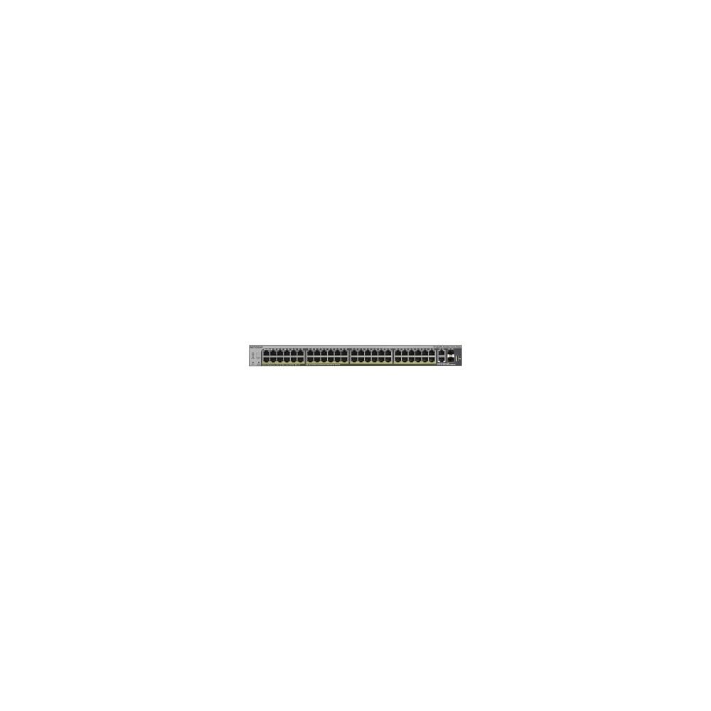  ISTR26741 Netgear Business Class GS752TXP-100NES ProSafe S3300 52 Port Stackable PoE Smart Switch with 10 GB Ethernet