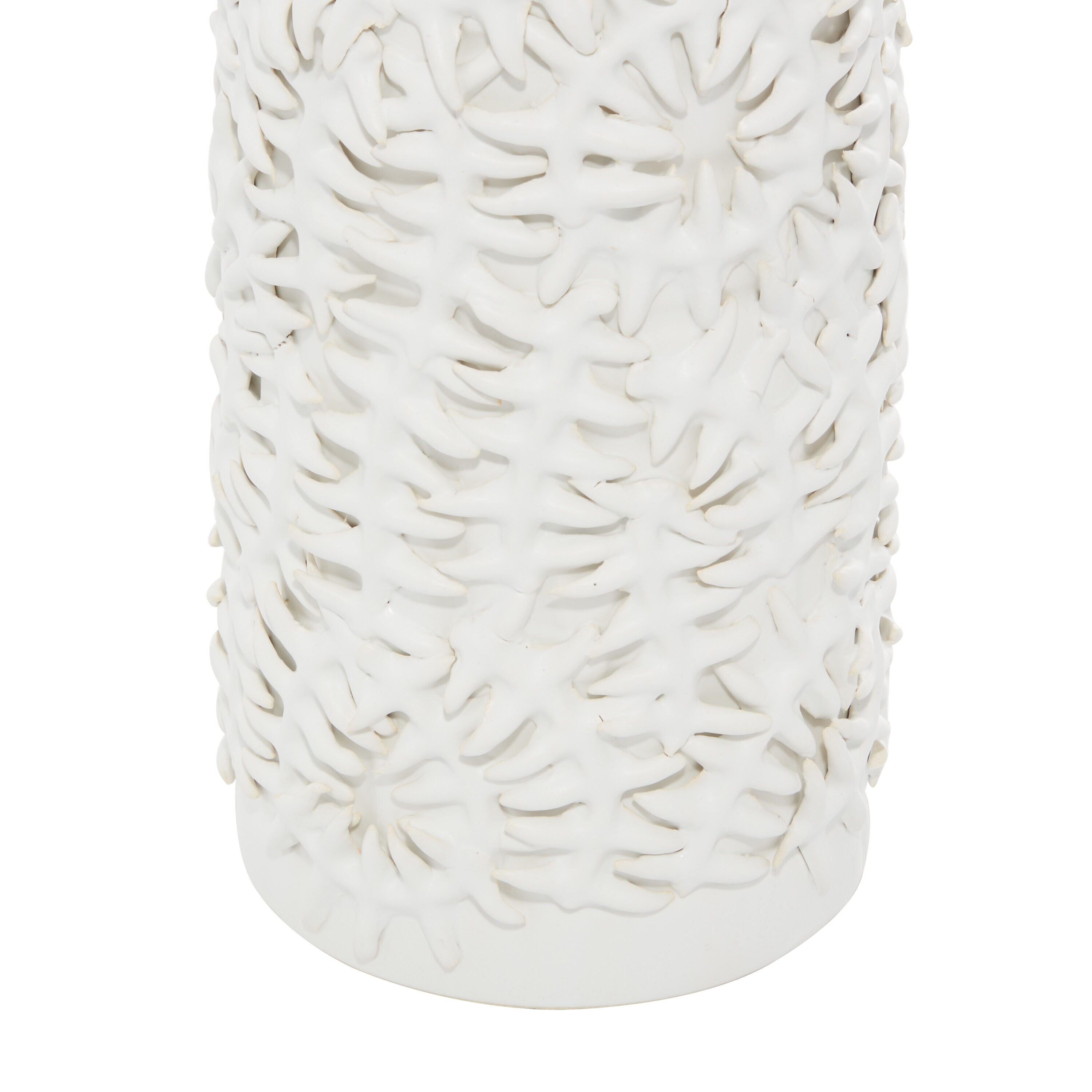 Grayson Lane White Stone Modern Vase in the Decorative Accessories ...