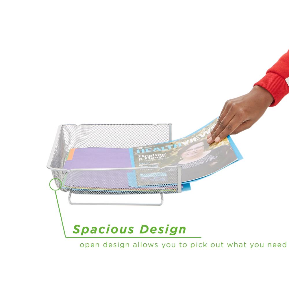 Mind Reader RSTACK4-SIL Desktop-Organizers - View #4