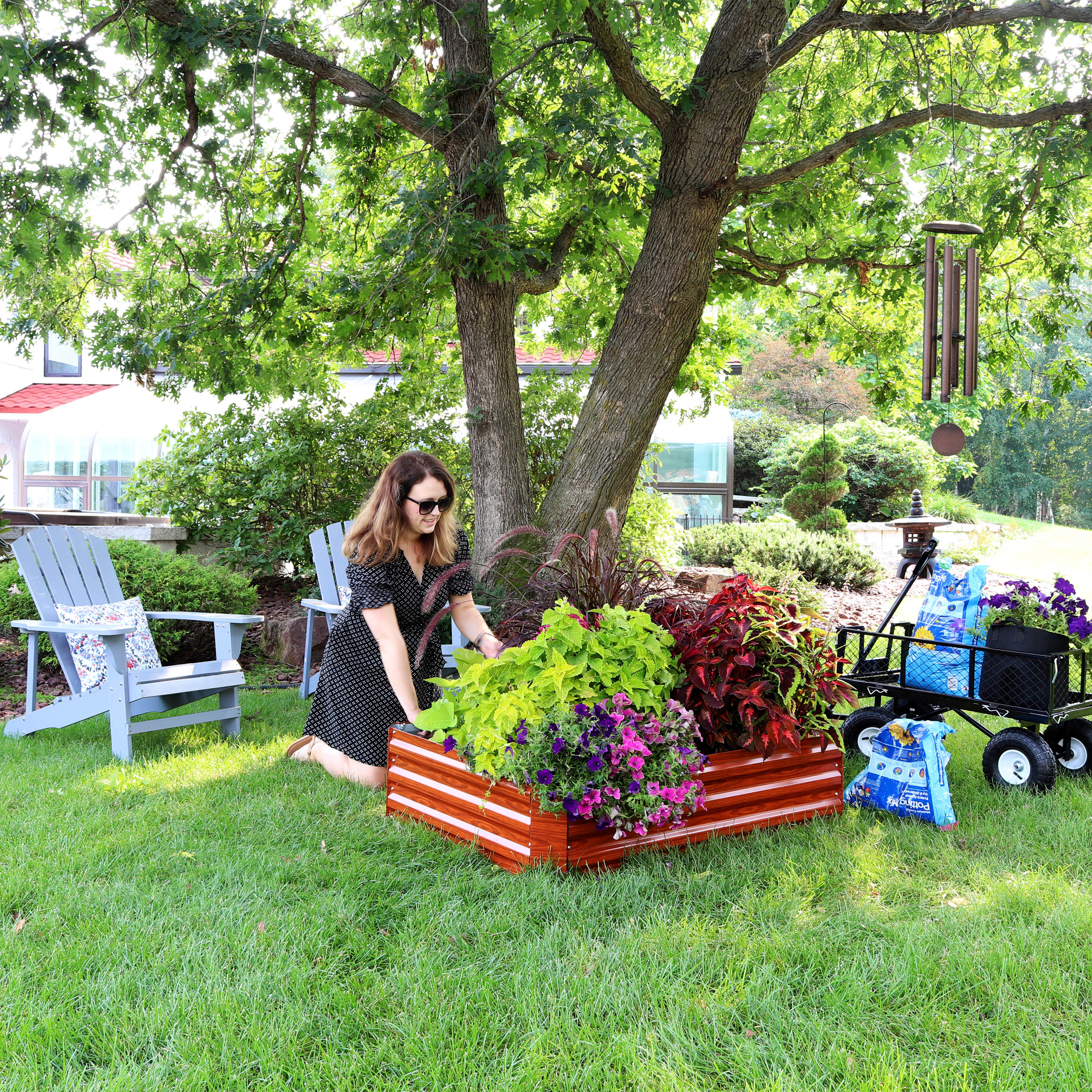 Sunnydaze Decor HB-451 Raised-Garden-Beds - View #13