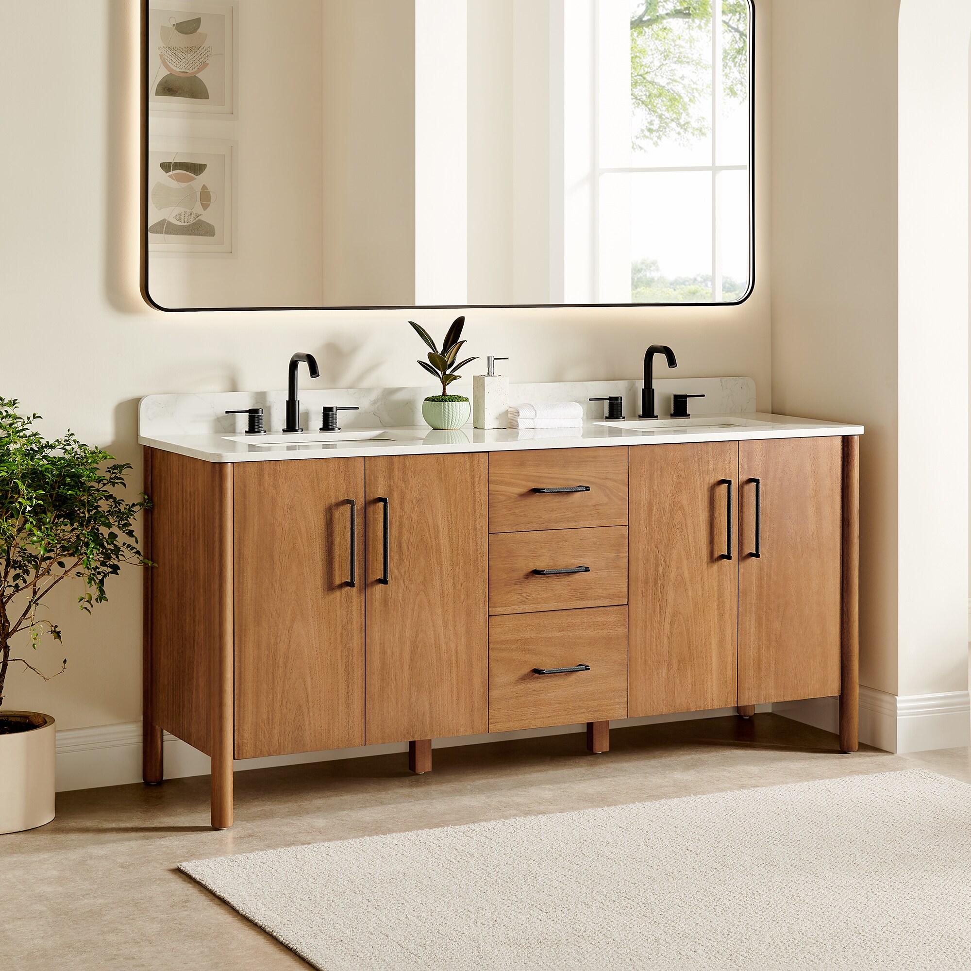 Altair 578072-MB-GW-NM Bath-Vanity-Combo - View #3