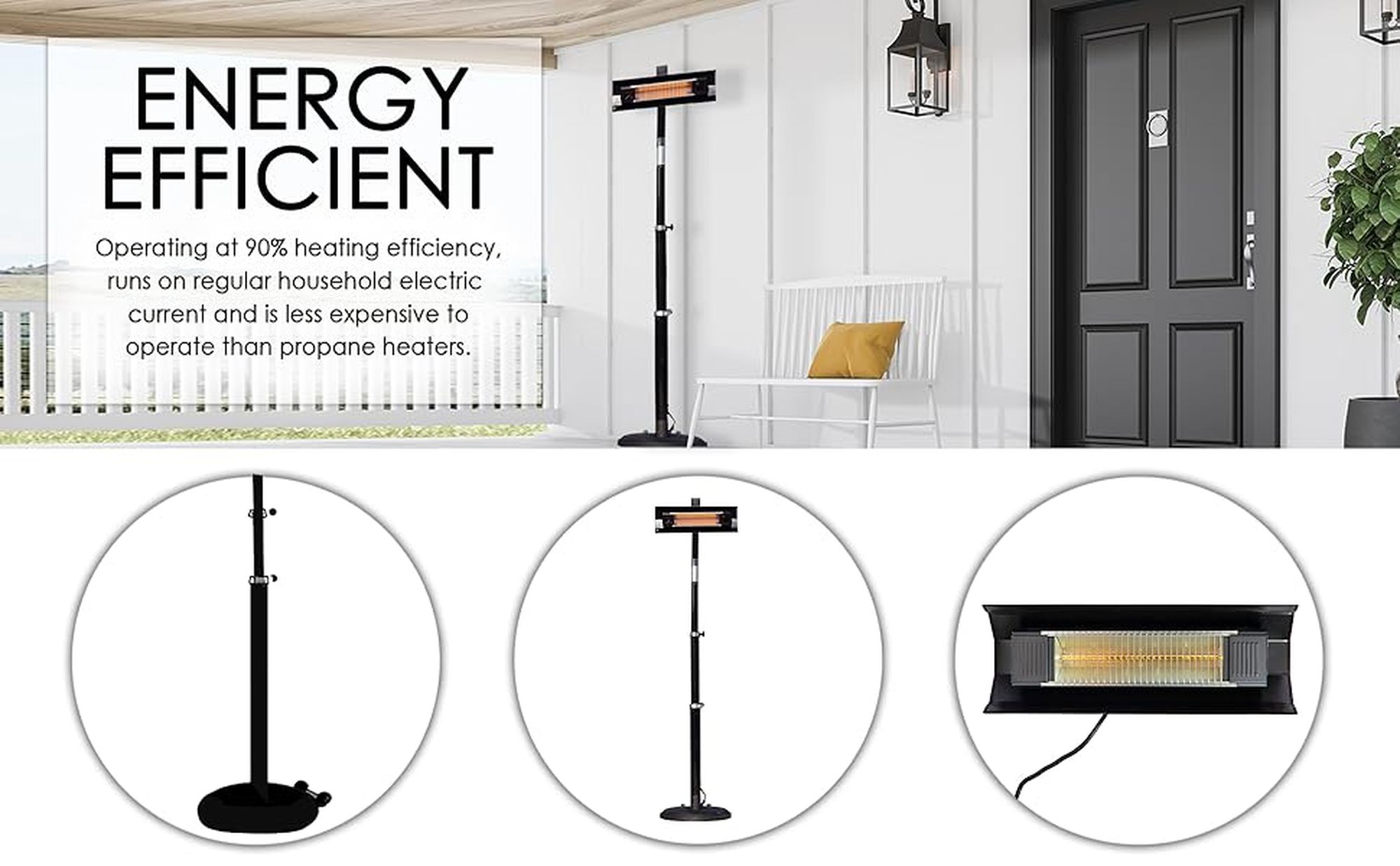 Well Traveled Living 02678 Outdoor-Electric-Patio-Heaters - View #12