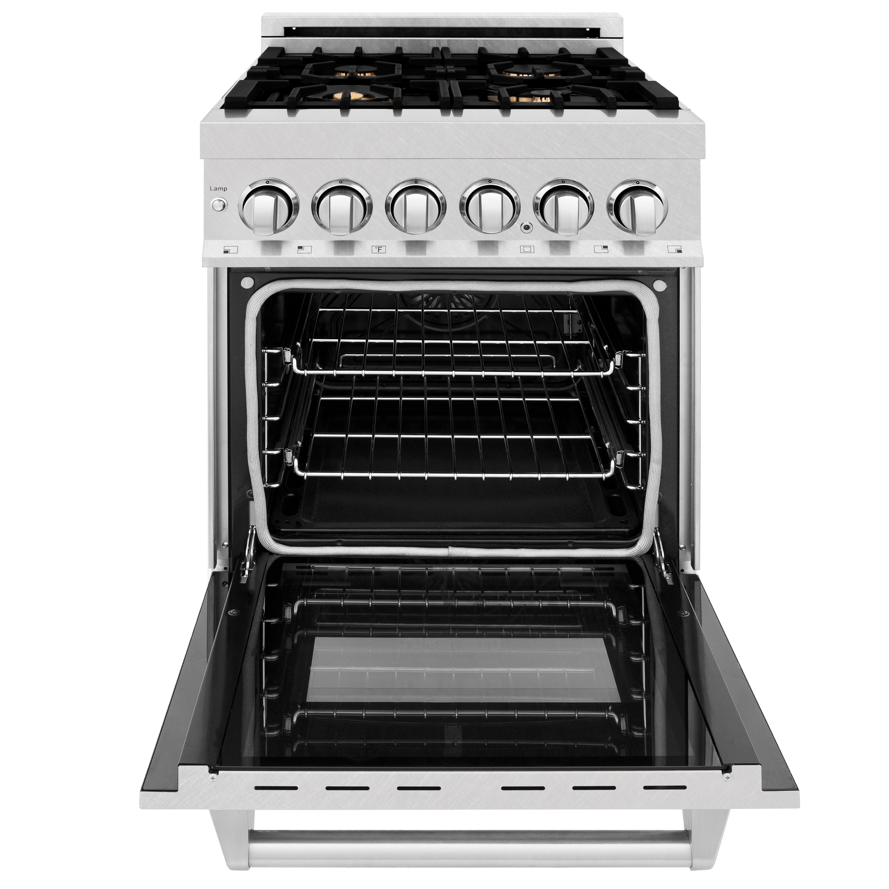 ZLINE KITCHEN & BATH RAS-SN-BR-GR-24 Dual-Fuel-Ranges - View #5