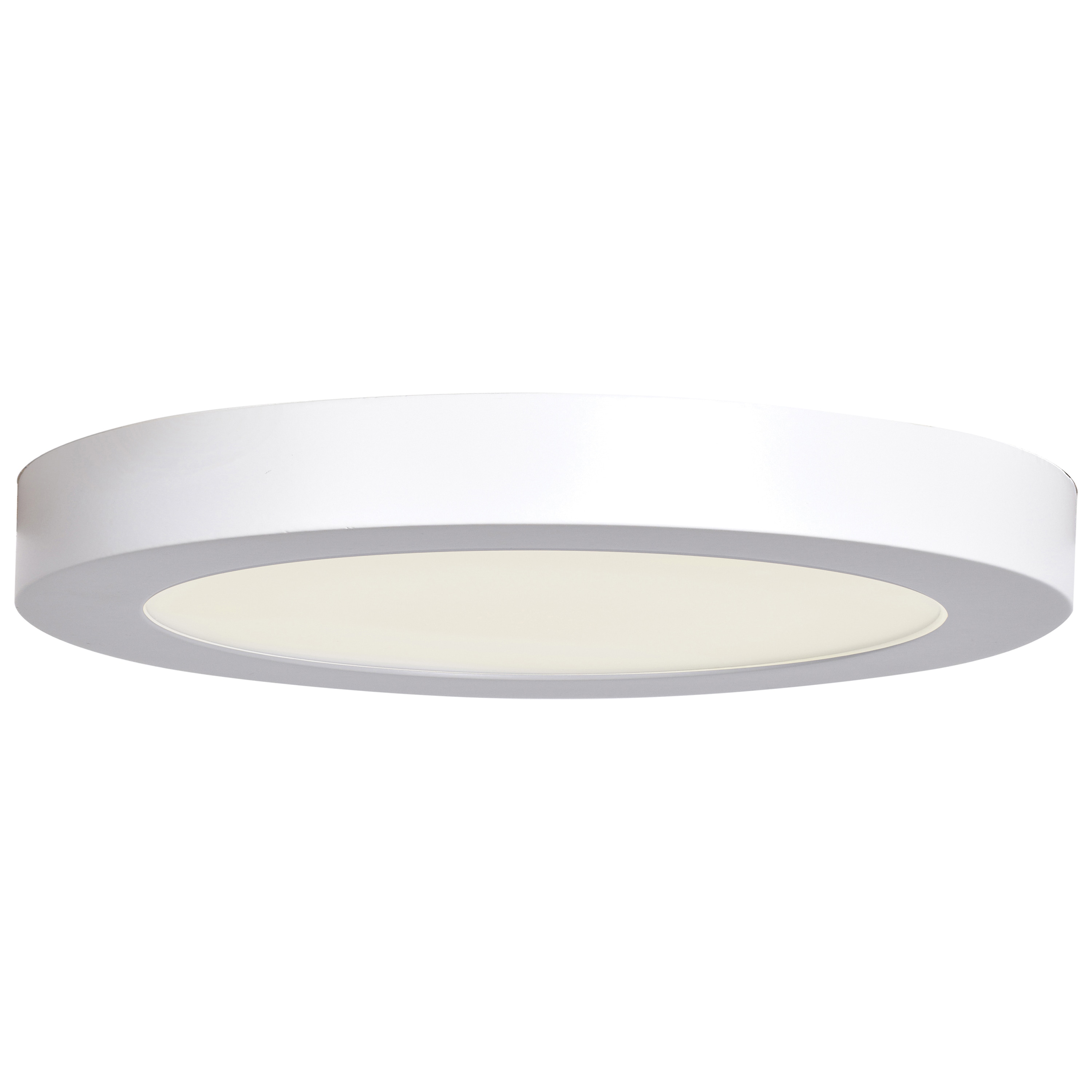 Access Lighting 20072LEDD-WH/ACR Ulko Exterior 1-Light 9-in White LED Flush Mount Light ENERGY STAR