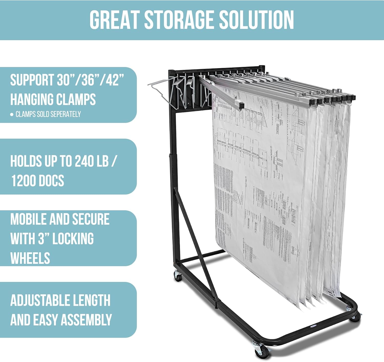 AdirOffice BLK613 Office-Accessories - View #5