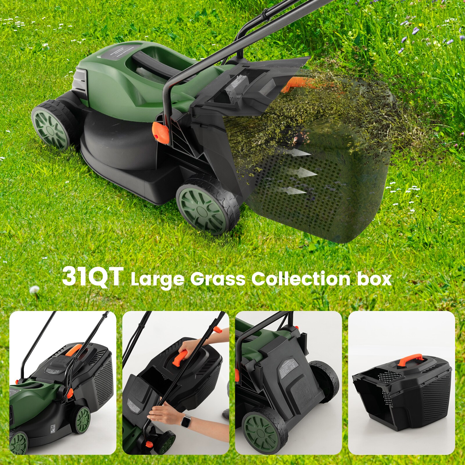 Slickblue D-CO-NG-SU33001TE Push-Mower-Electric - View #7