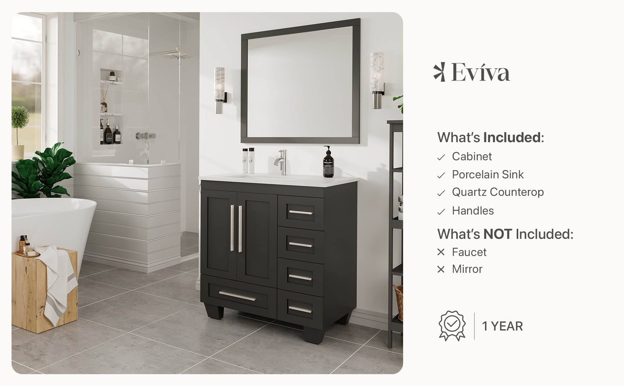 Eviva EVVN999-30ES-Q Bath-Vanity-Combo - View #9