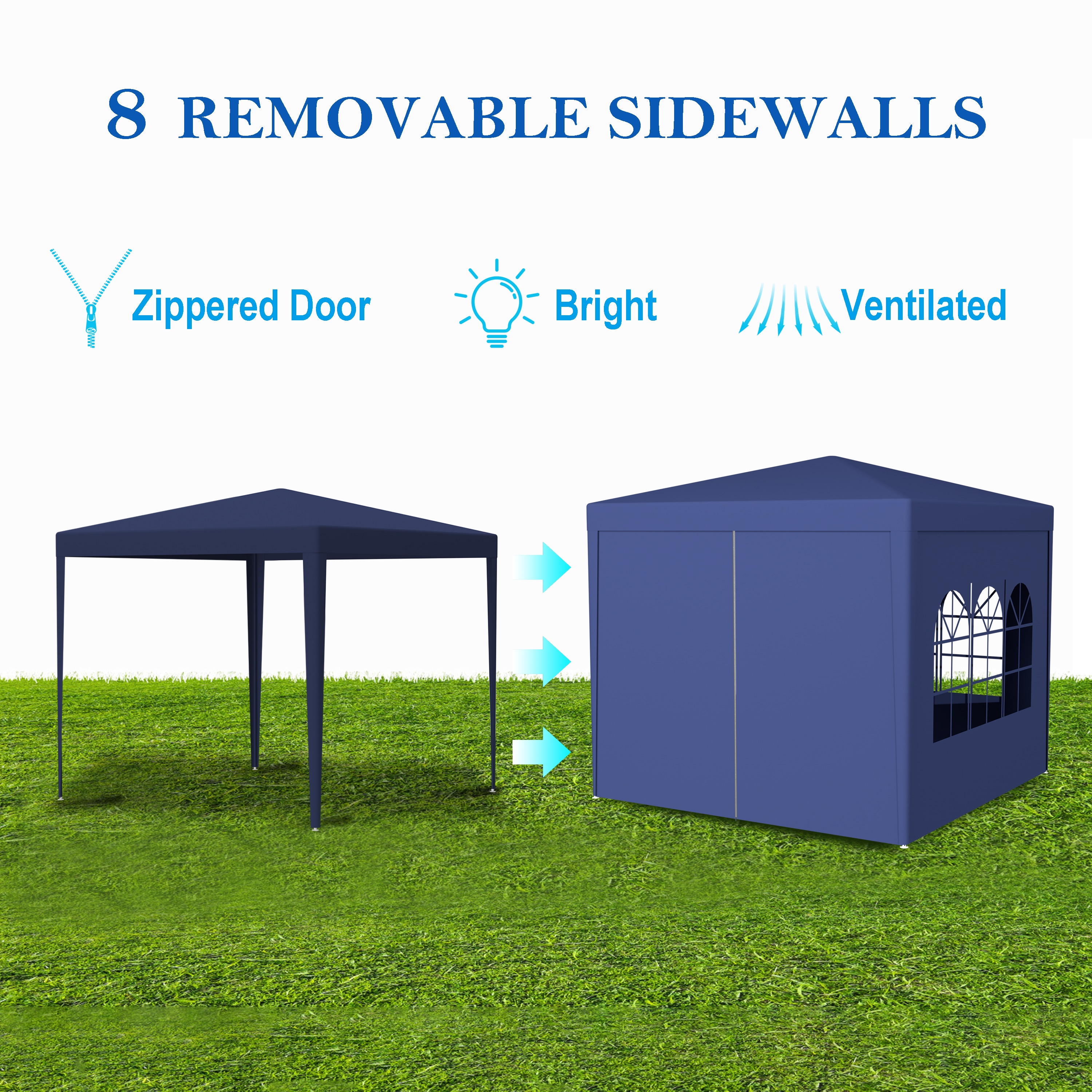 AAZJ BYO-68234 Wood-Resin-Gazebos - View #4