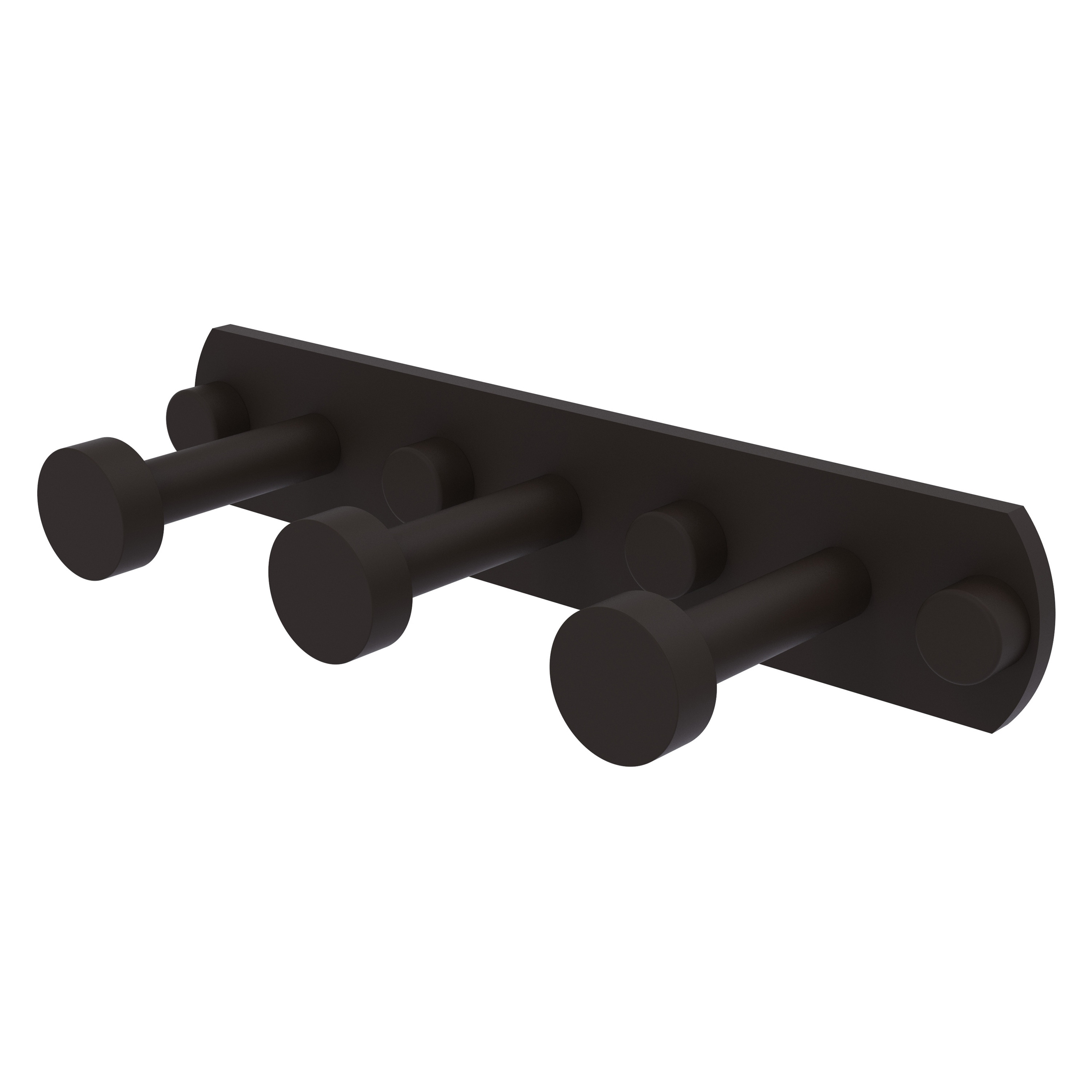 Oil Rubbed Bronze 3-Position Wall Mounted Hook Rack