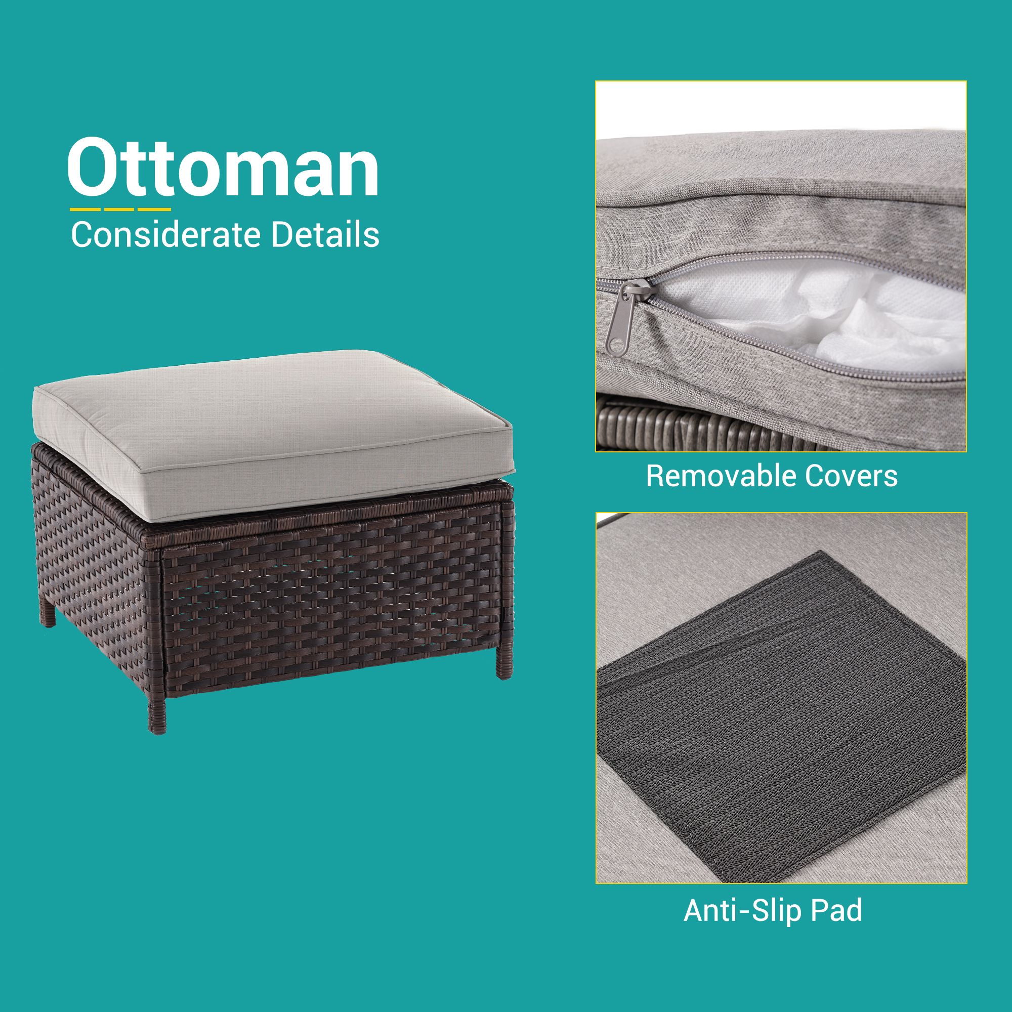 ACEGOSES LW-S1BLY Patio-Sofas-Daybeds - View #3