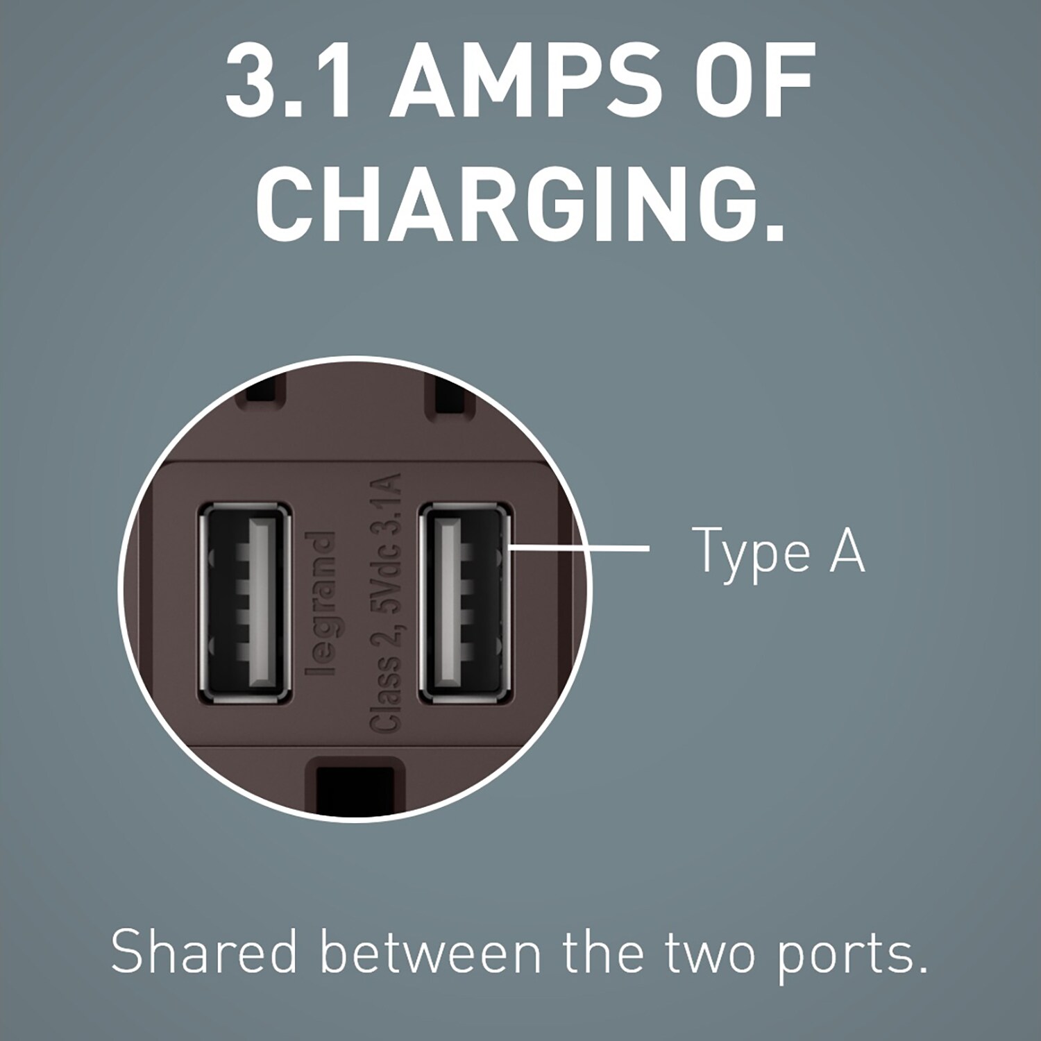 Legrand TM826USBDBCCV4 receptacles - View #6