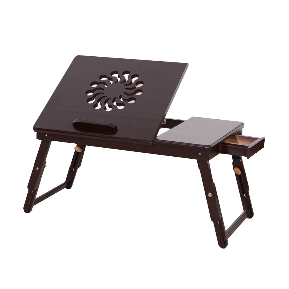 Winado LO1G13000199 Foldable Bed Serving Tray Laptop Table Adjustable Height