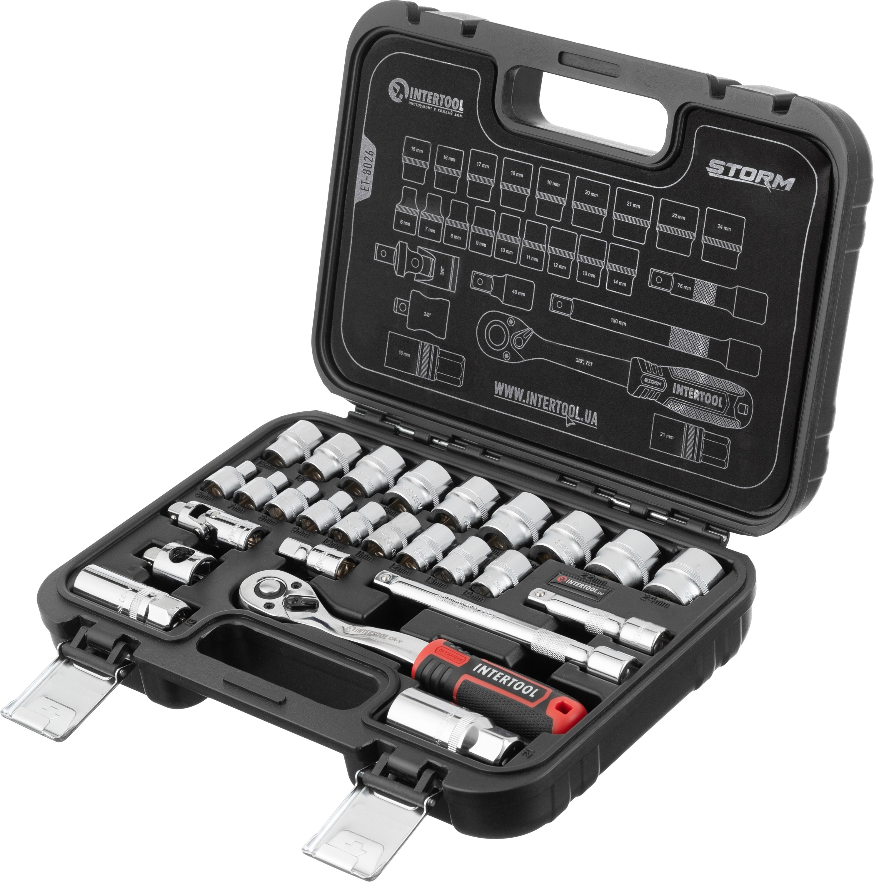 INTERTOOL ET08-8026 Mechanics-Tool-Sets - View #6