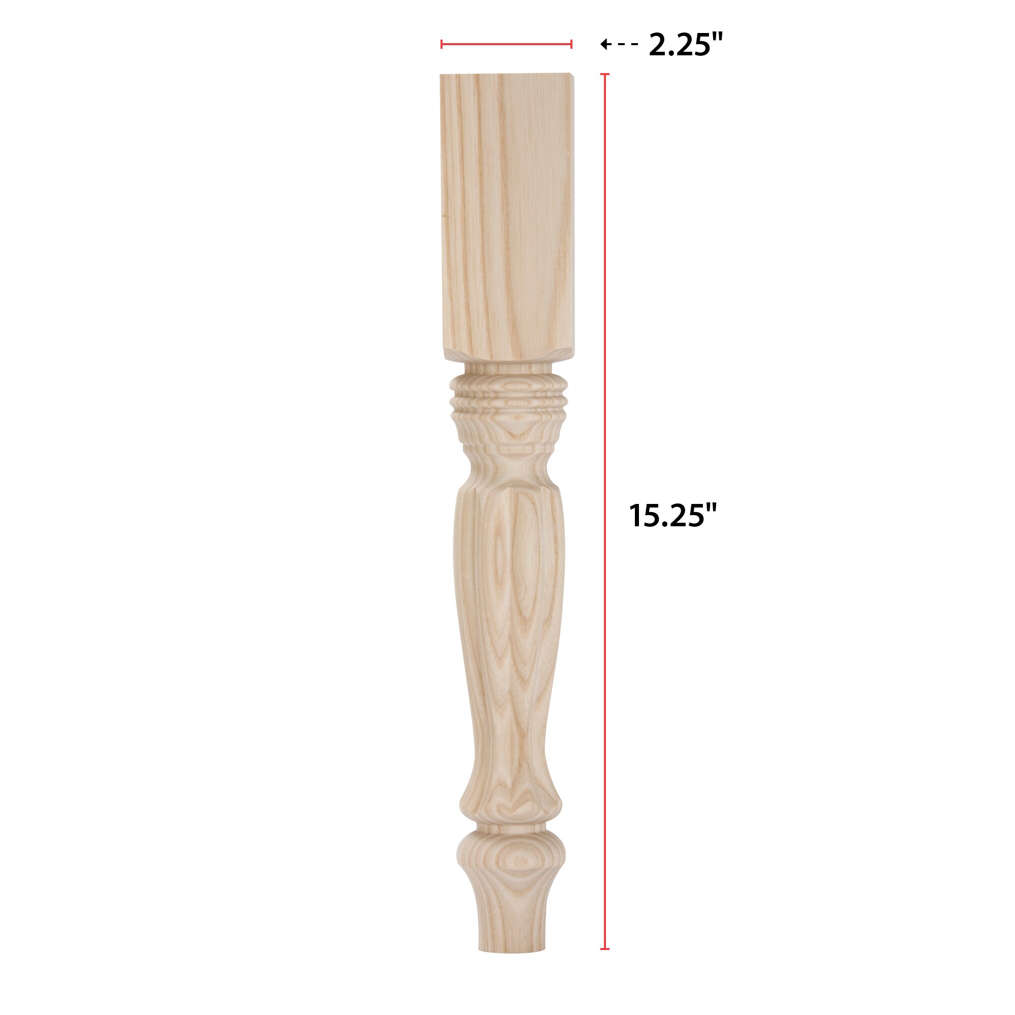 Waddell 2815 Wood-Table-Legs - View #2