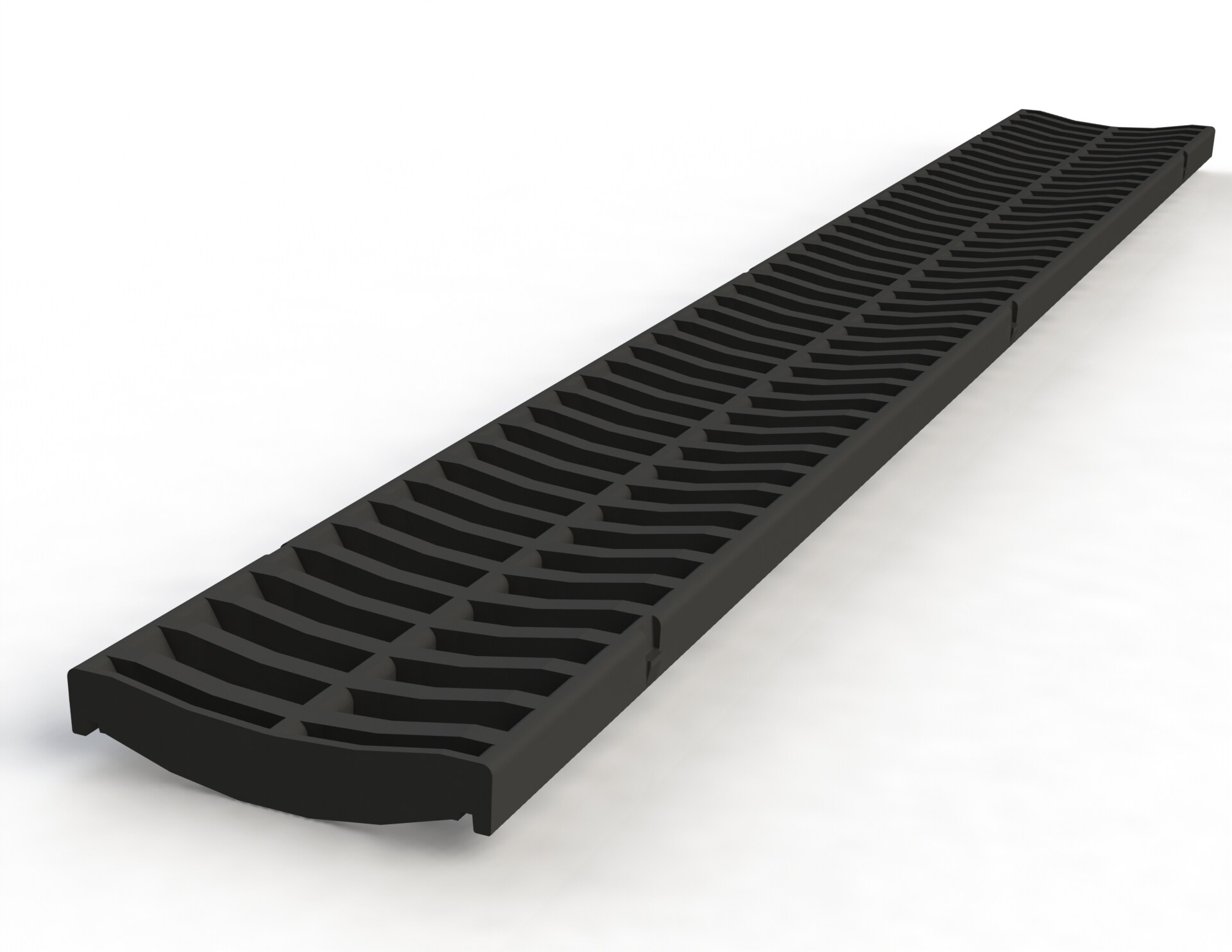 U.S. Trench Drain 83320 Deep Series 40-in L x 5-1/4-in W Channel