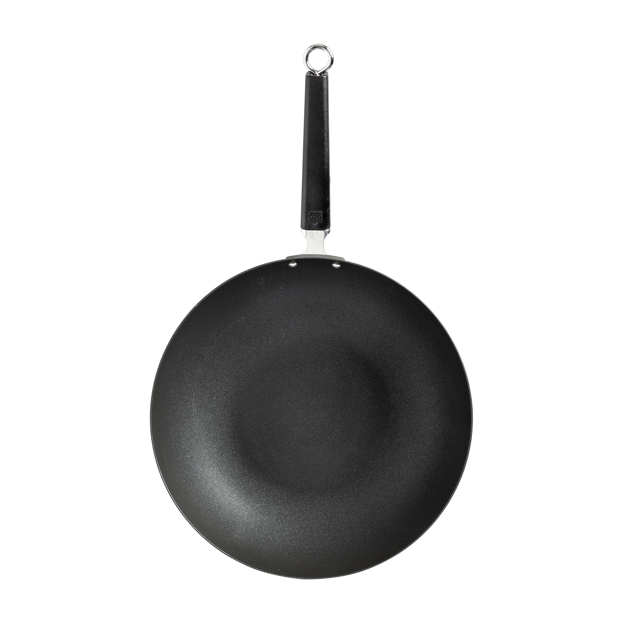 Joyce Chen 14-inch Carbon Steel Nonstick Wok Set with Lid and Bakelite Handles, 4 Pieces, Silver
