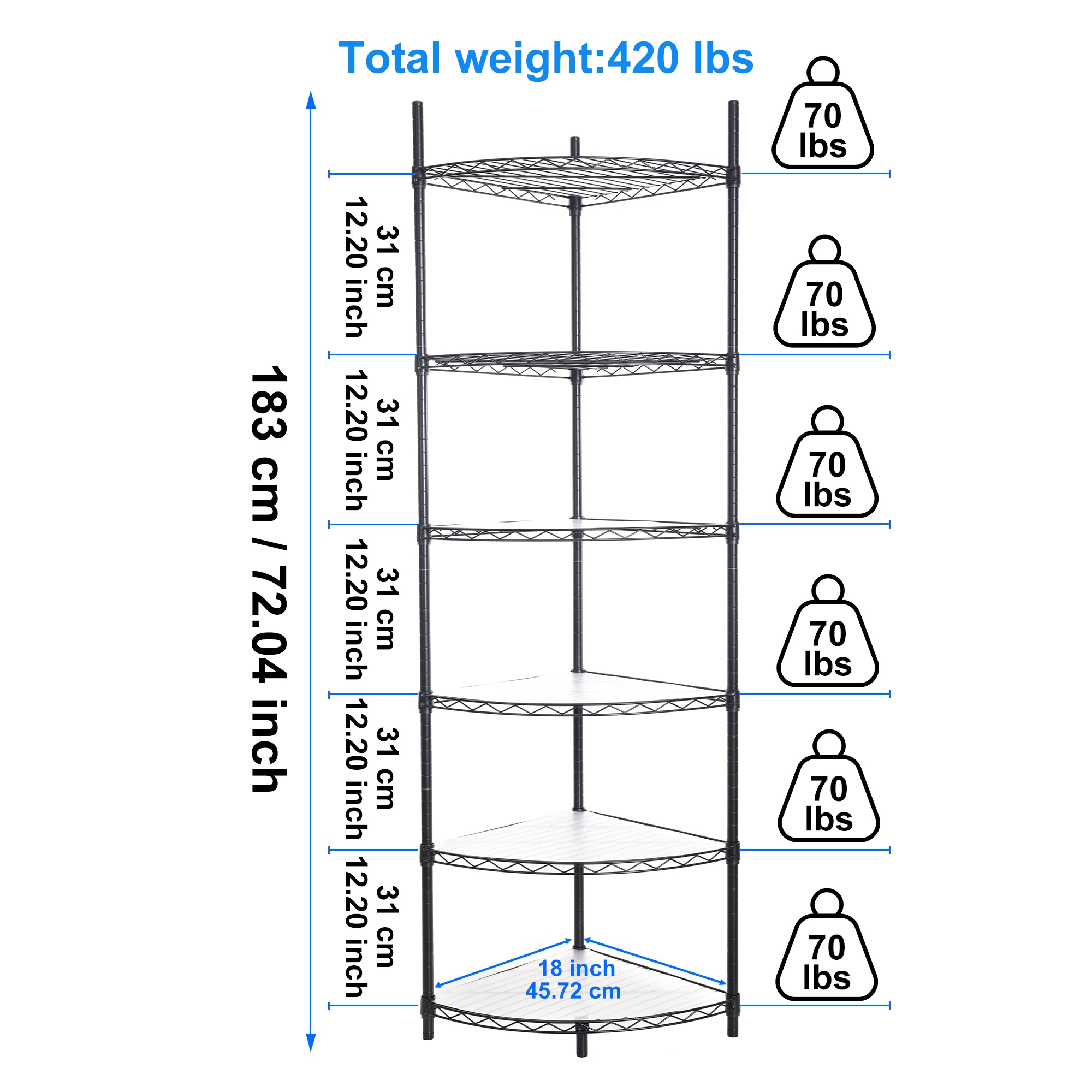 ToolCat NGG30-11-DSG Free-Standing-Shelving - View #6