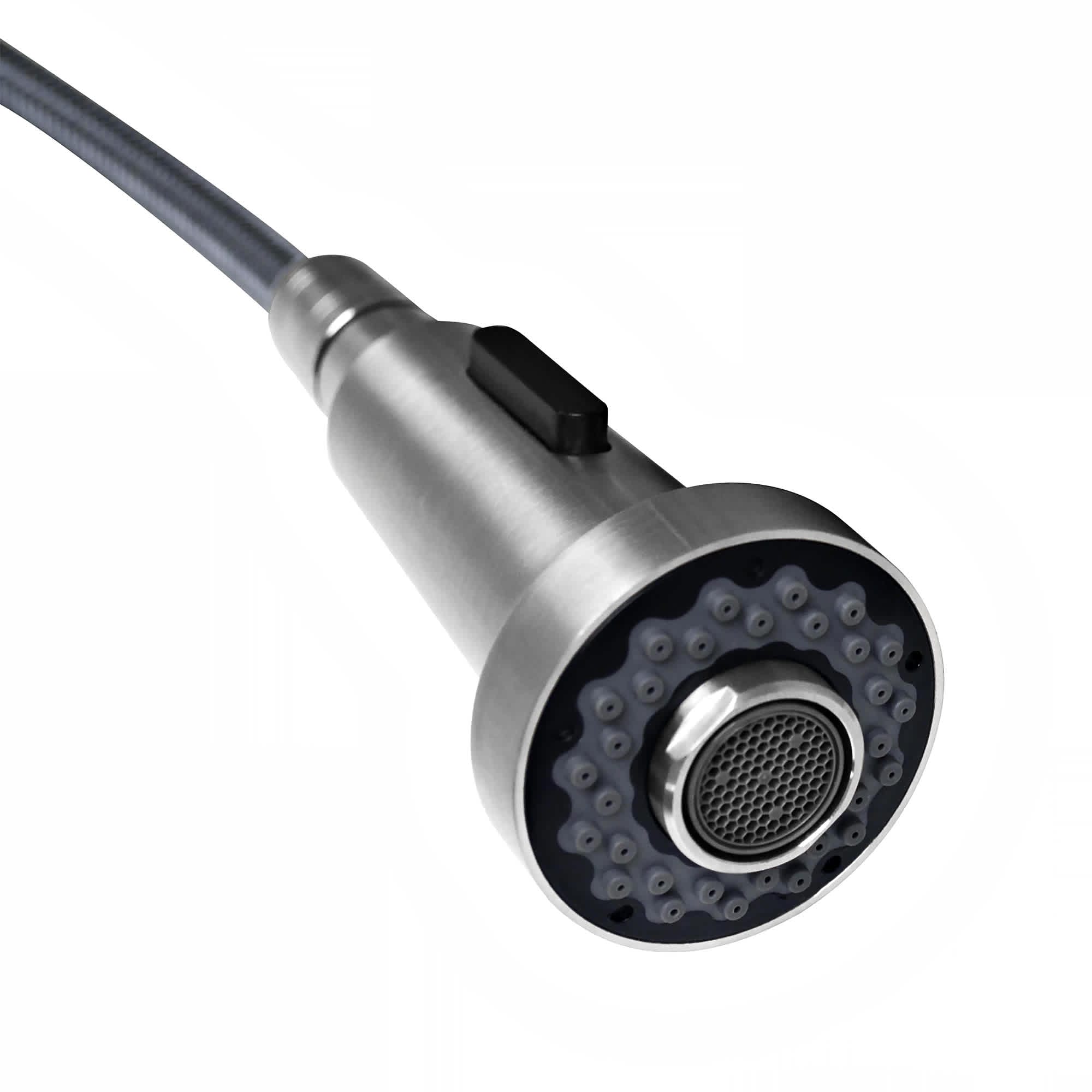 Whitehaus Collection WHS6800-PDK-BSS Kitchen-Faucets - View #2