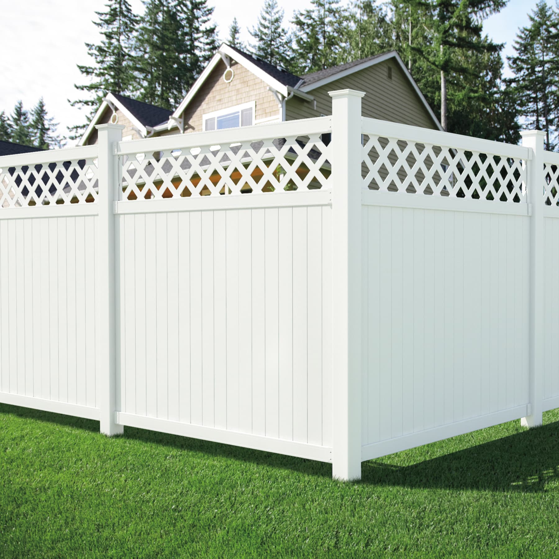 Outdoor Essentials 128011 Vinyl-Fence-Panels - View #4