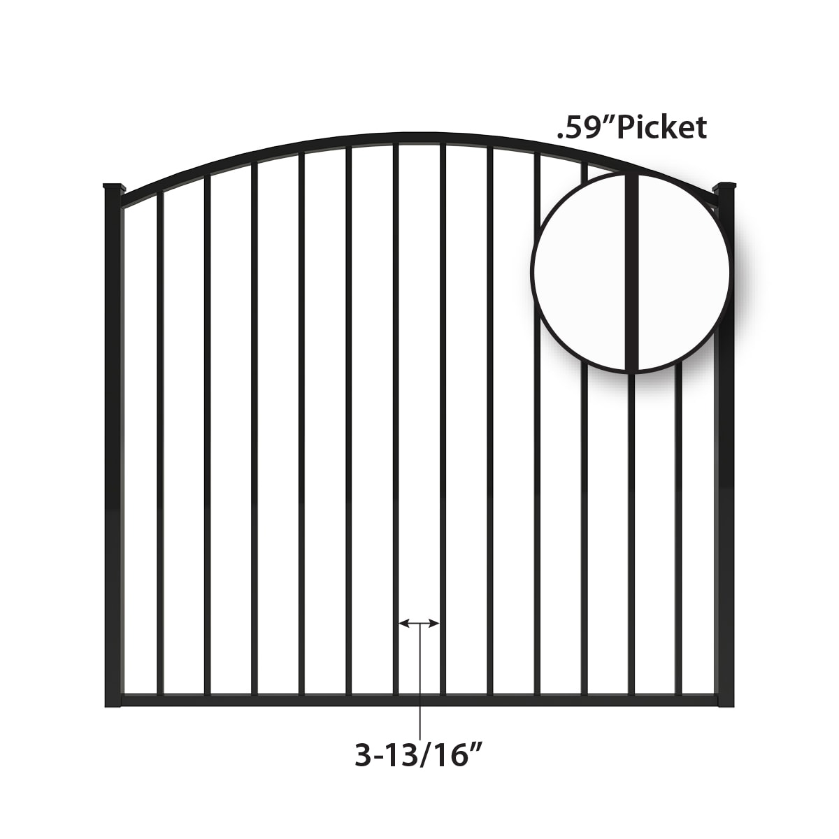 Ironcraft 833833 Fence-Gates - View #4