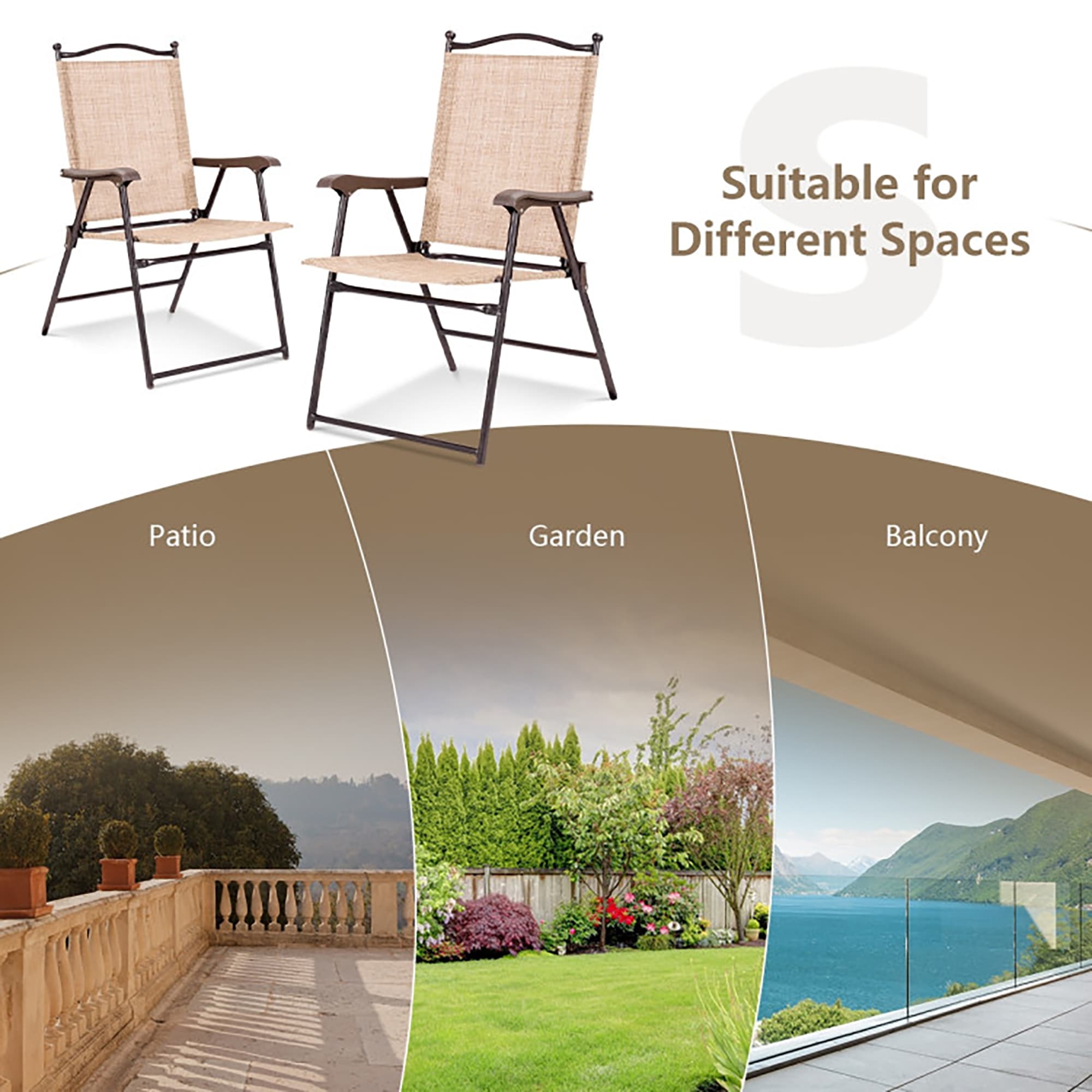 CASAINC WF-SM-37-LB Patio-Chairs - View #6