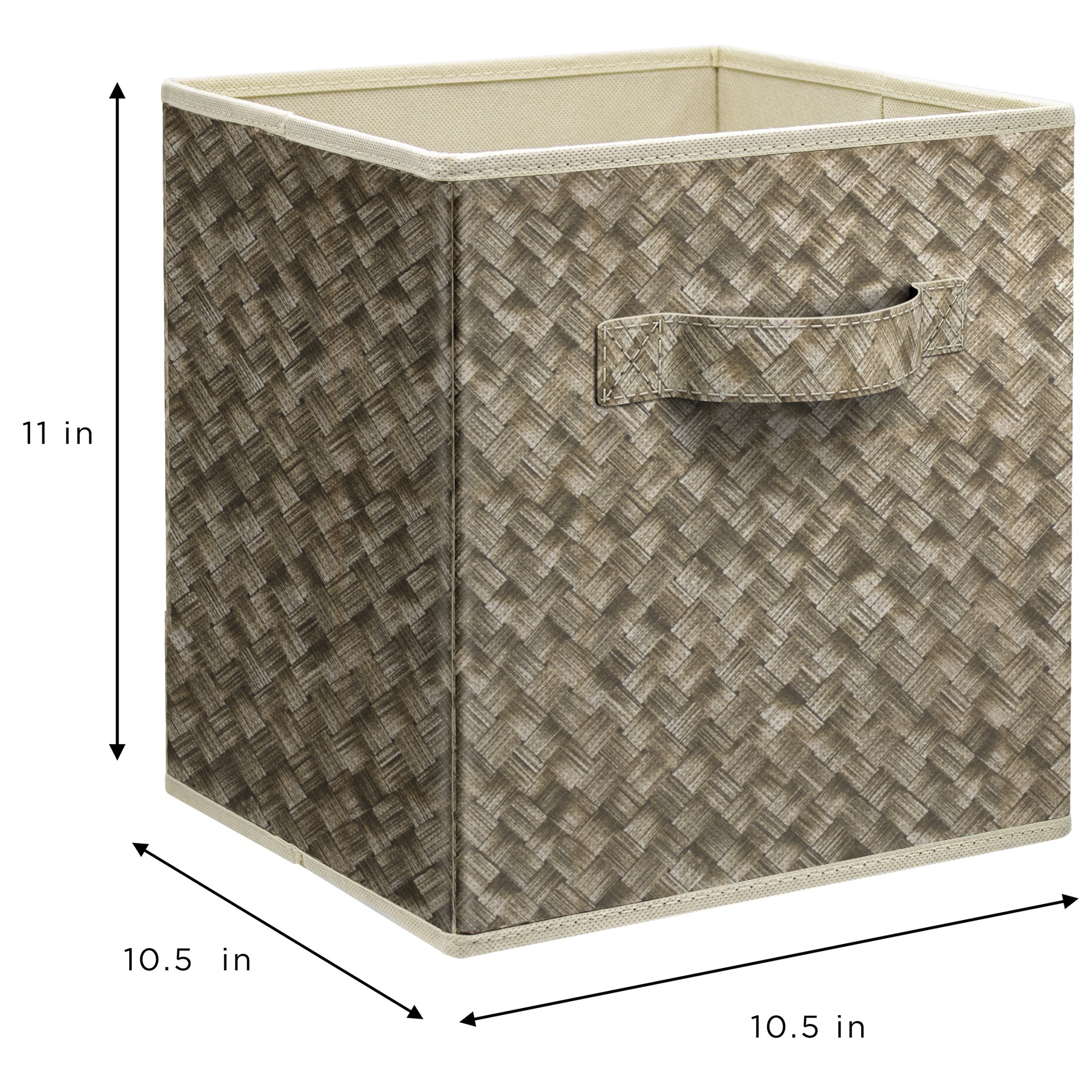 Sorbus Foldable Storage Cube Basket Bin, 6 Pack Pastel Set