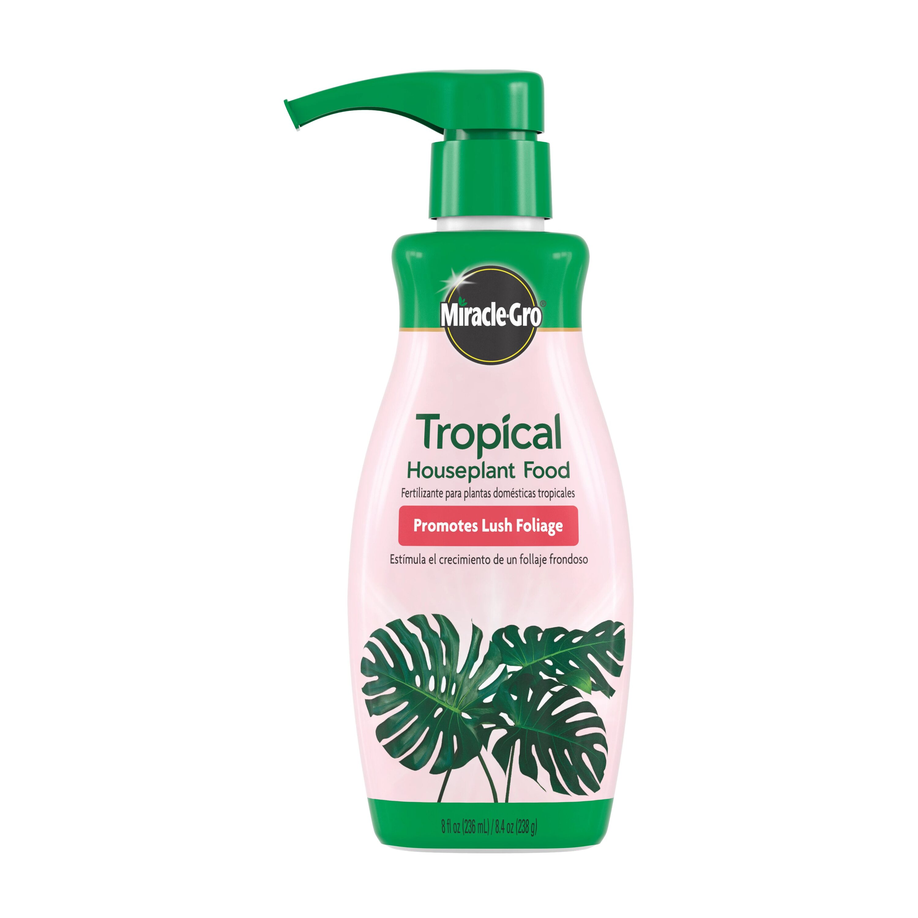 Miracle-Gro 4005906 Tropical Houseplant 8-fl oz 1-0.5-1 Liquid Indoor Plant Food