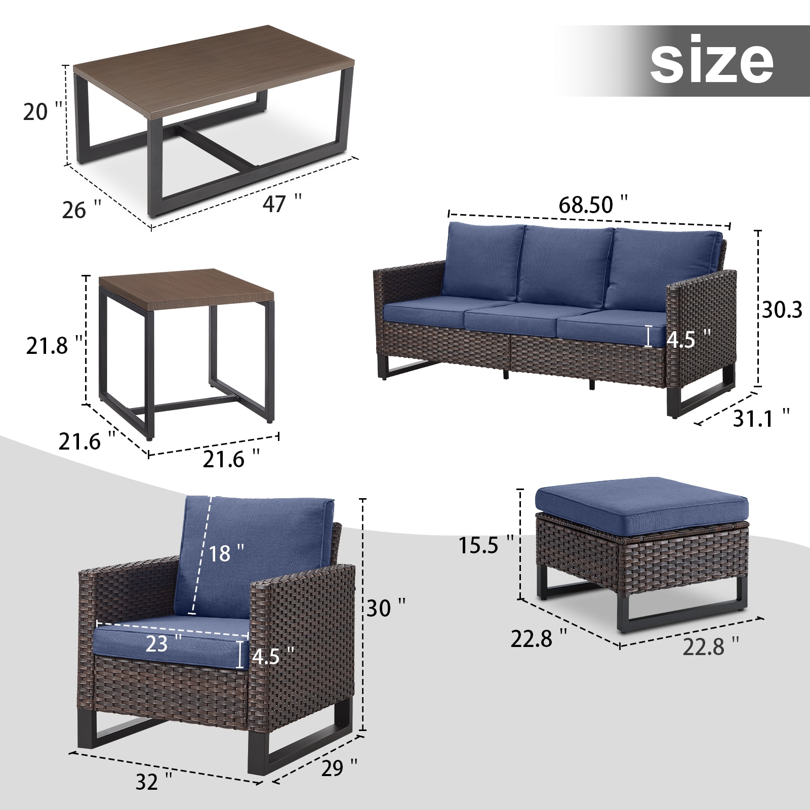 Gymojoy FSUX1202102 Patio-Conversation-Sets - View #8
