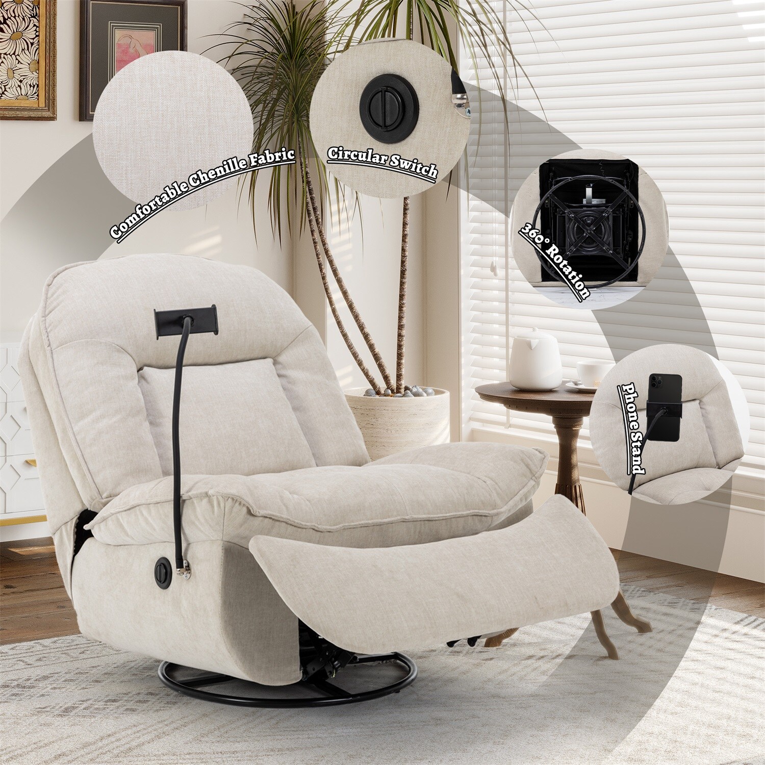 Mondawe MO-QN8050-BE recliners - View #6