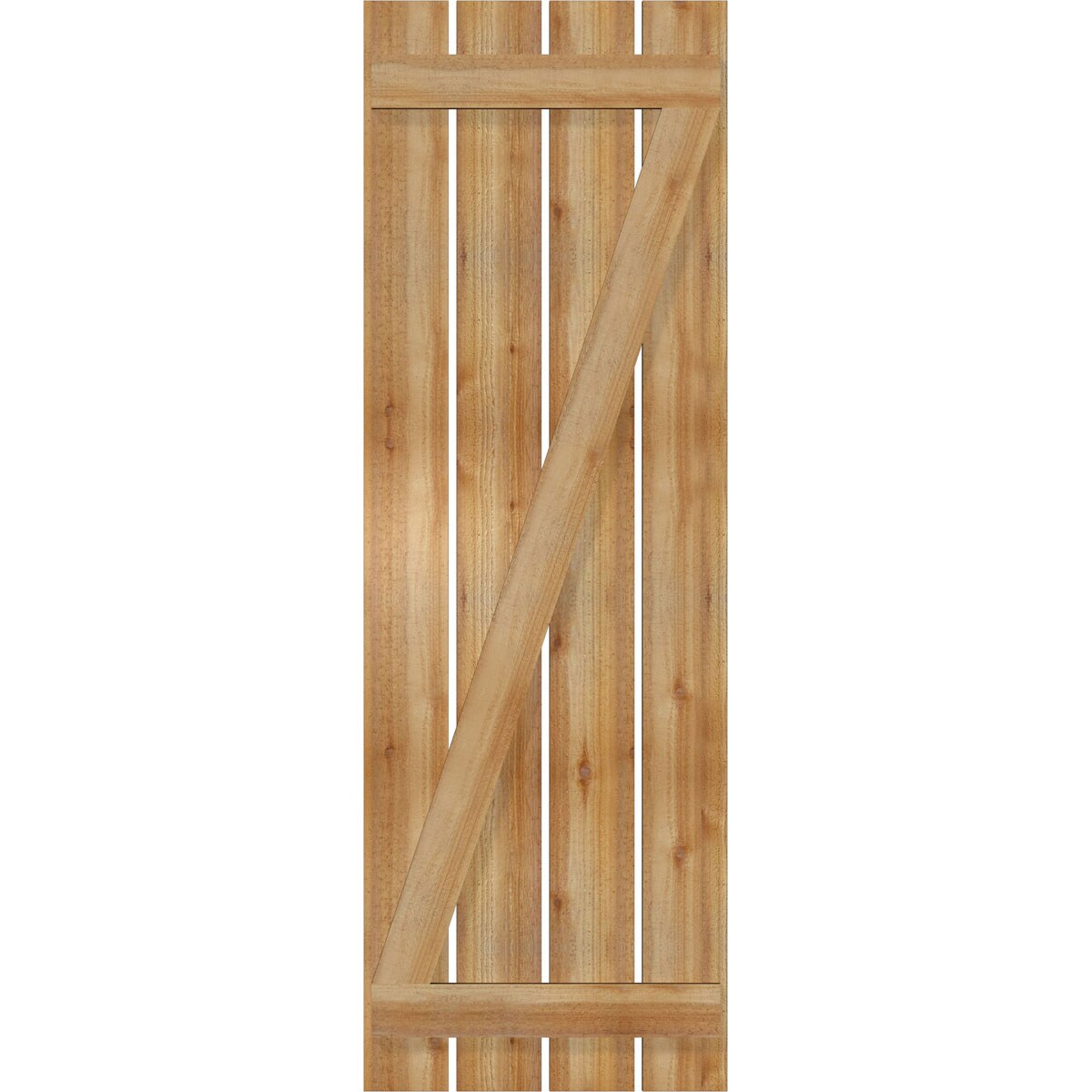 Ekena Millwork RBS06Z23X069RWR Exterior-Shutters - View #5