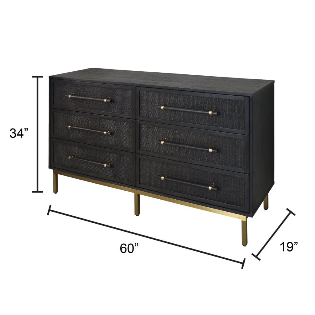 222 Fifth 7185BK308BCY55 dressers - View #6