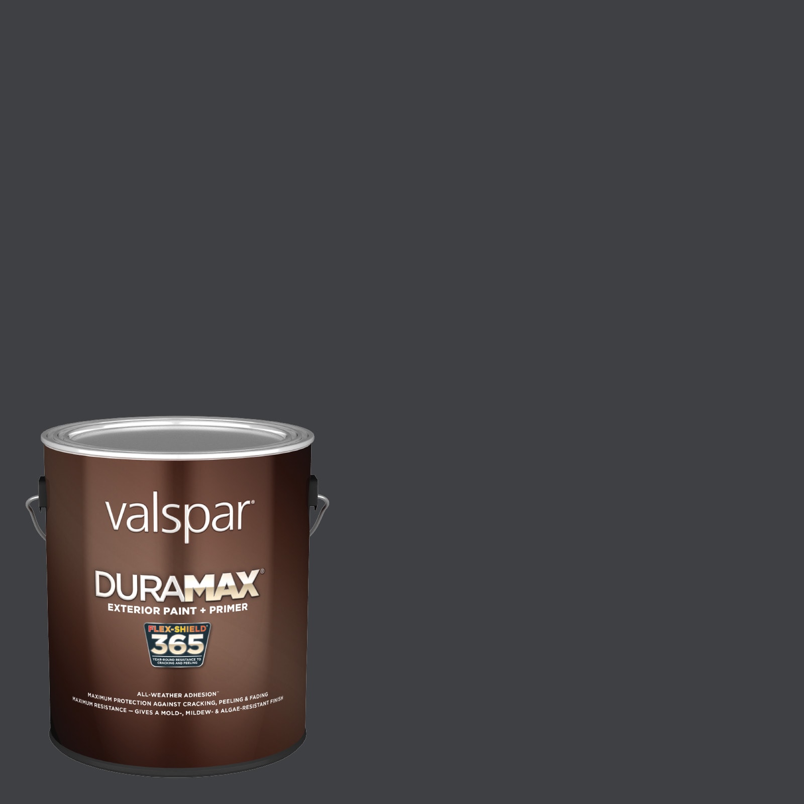 Valspar Duramax Semi-gloss Dark Kettle Black 4011-2 Latex Exterior ...