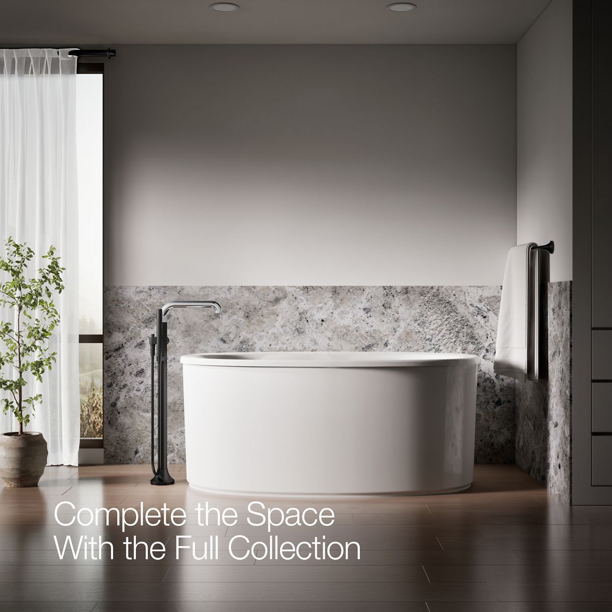 KOHLER T27424-4-CBL Roman-Tub-Faucets - View #9