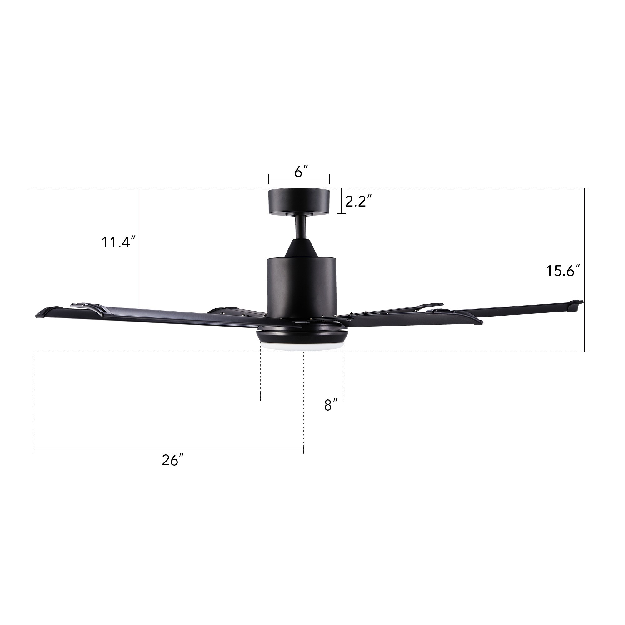 CO-Z CFN-1059-BK Ceiling-Fans - View #6