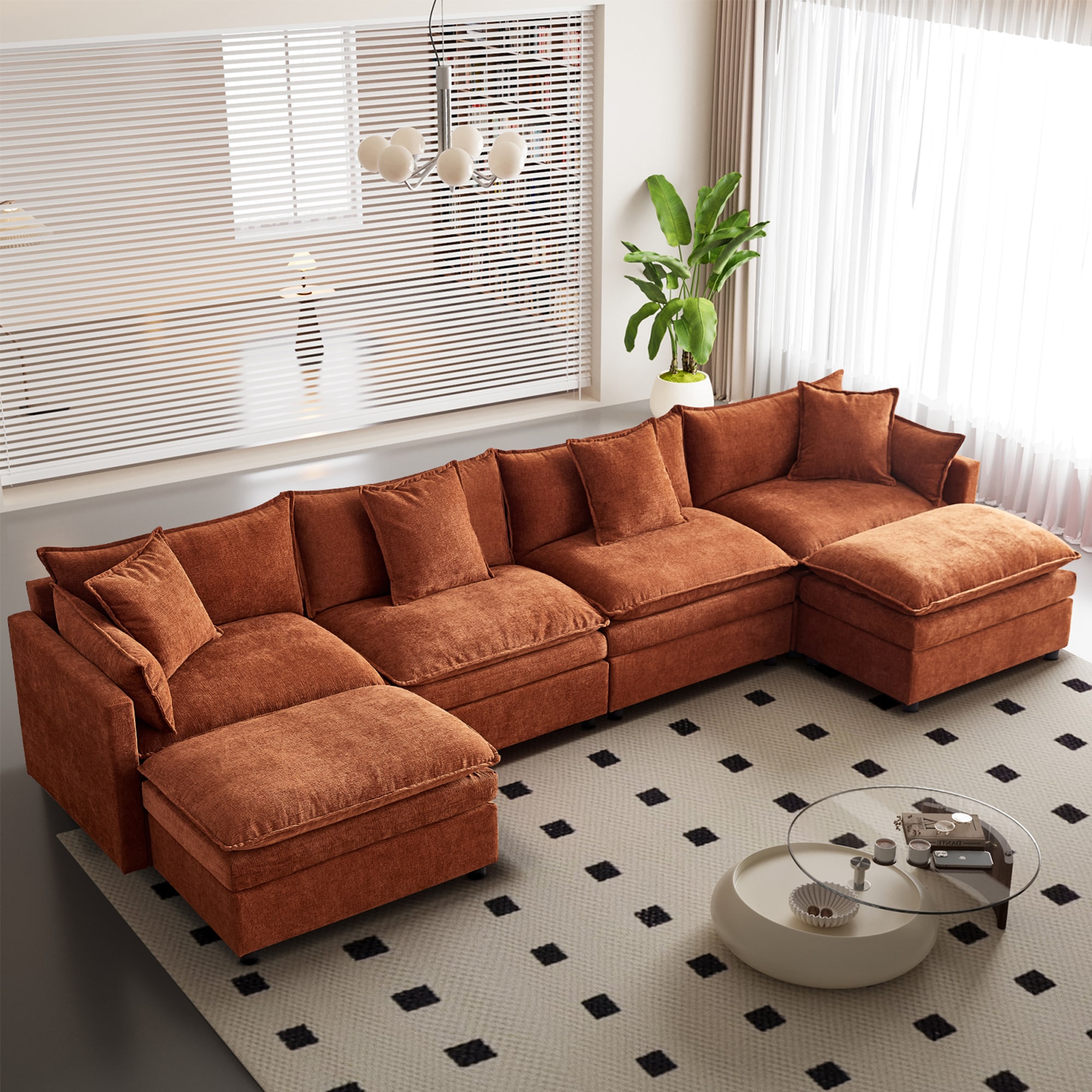 SINOFURN SYA370081BL Sofas-Loveseats - View #3