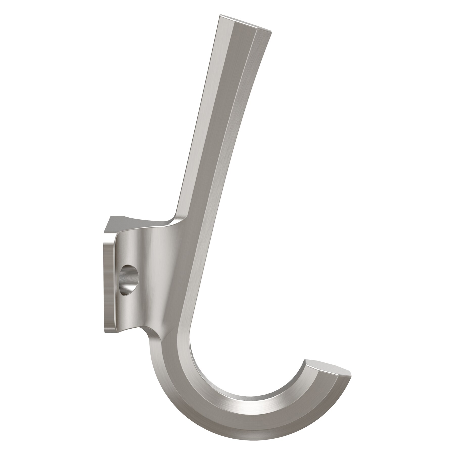 2 Hooks, Aluminum, Wardrobe Hook - 4JG64