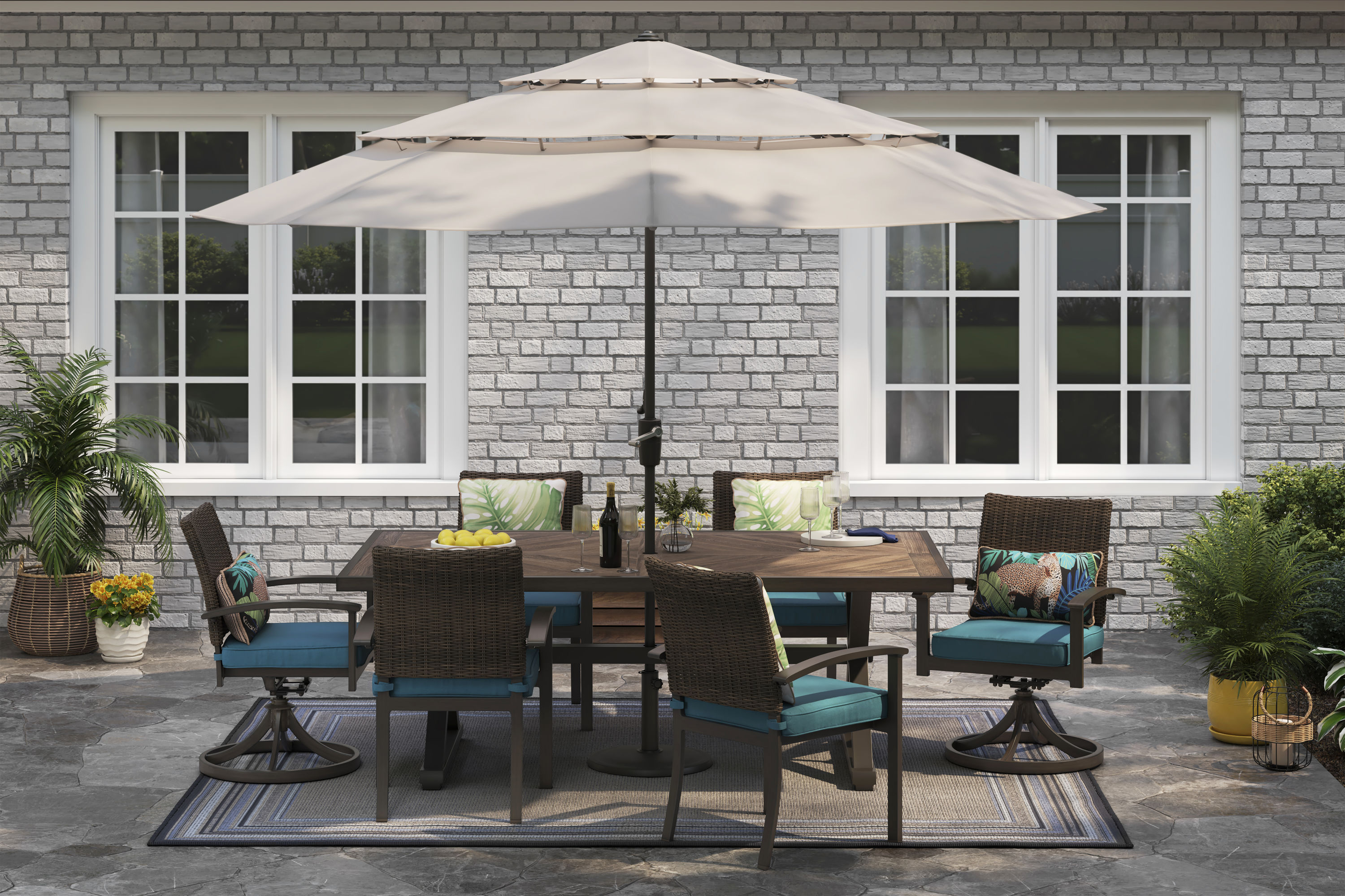 fairmont 6pc patio dining set