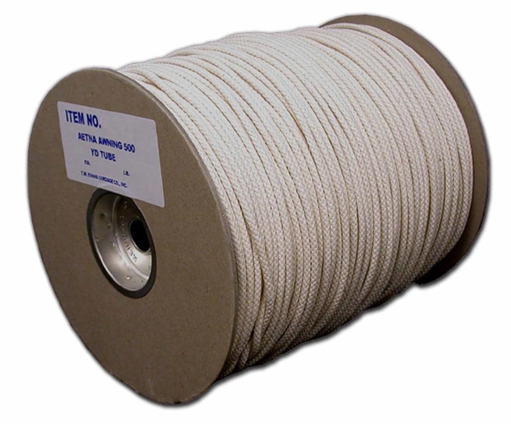 T.W. Evans Cordage 0.2187-in x 1500-ft Braided Cotton Rope (By-the-Roll) in  the Rope (By-the-Roll) department at